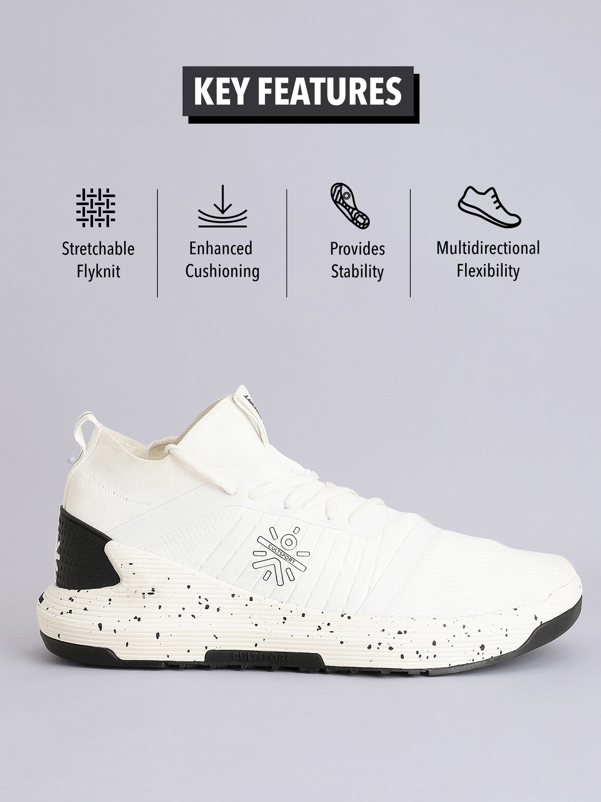 cult Pro-Train Men Training Shoes - White