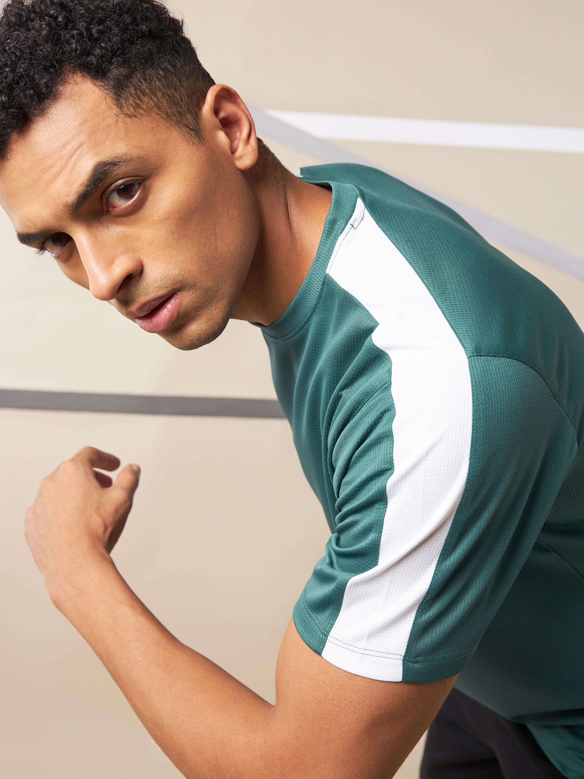 Shoulder Pop Active T-shirt