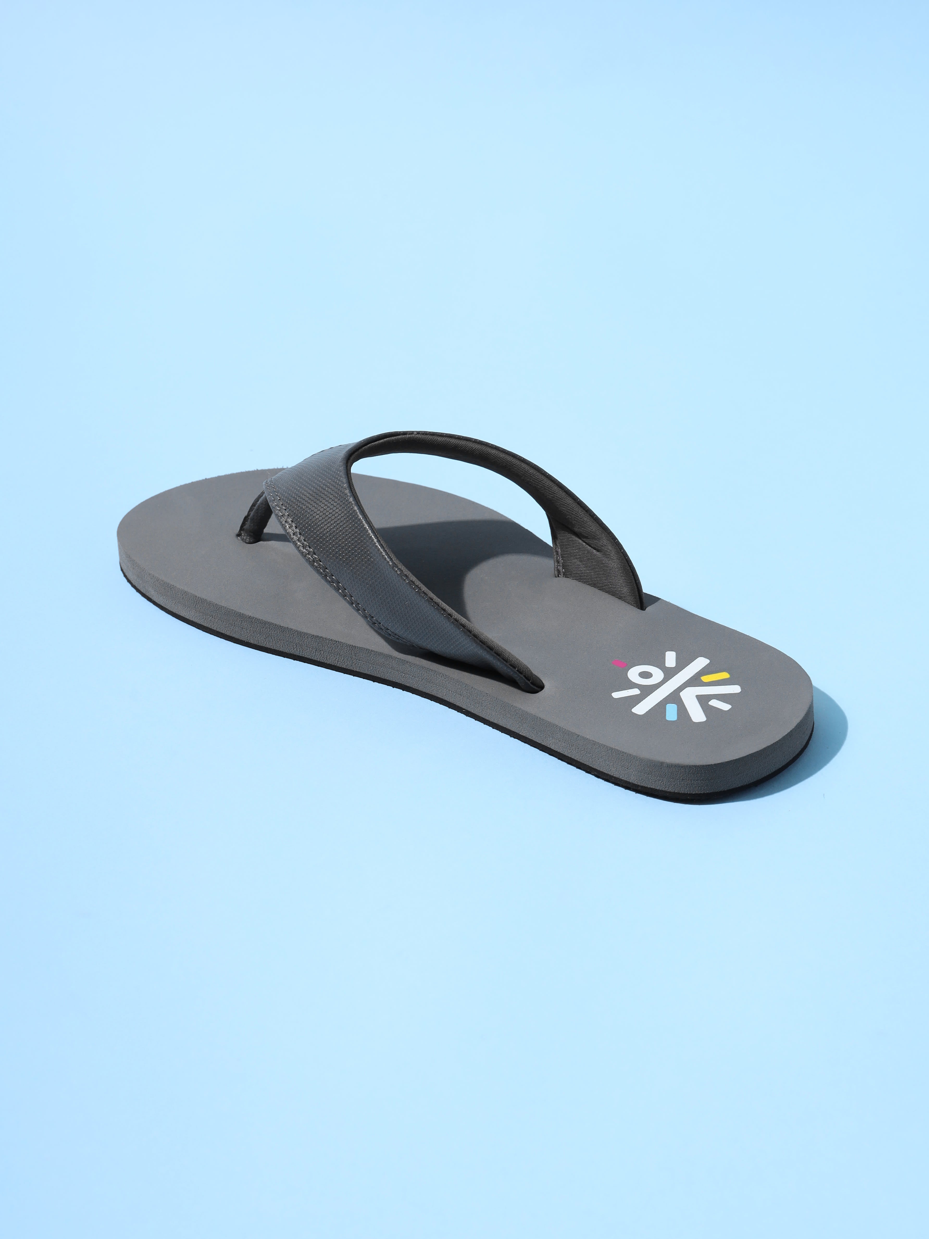 cult Repose Sweat Absorbing EVA Flip Flops - Dark Grey