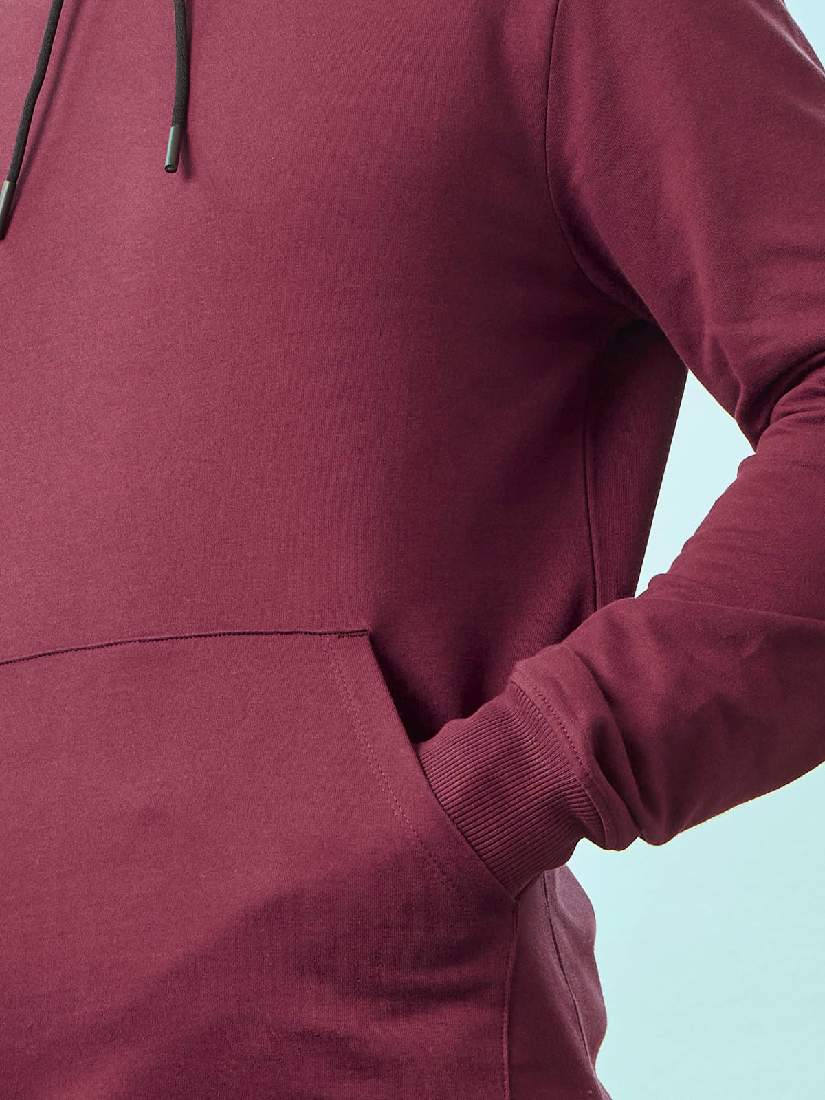 Hooded Sweatshirt with Kangaroo Pocket