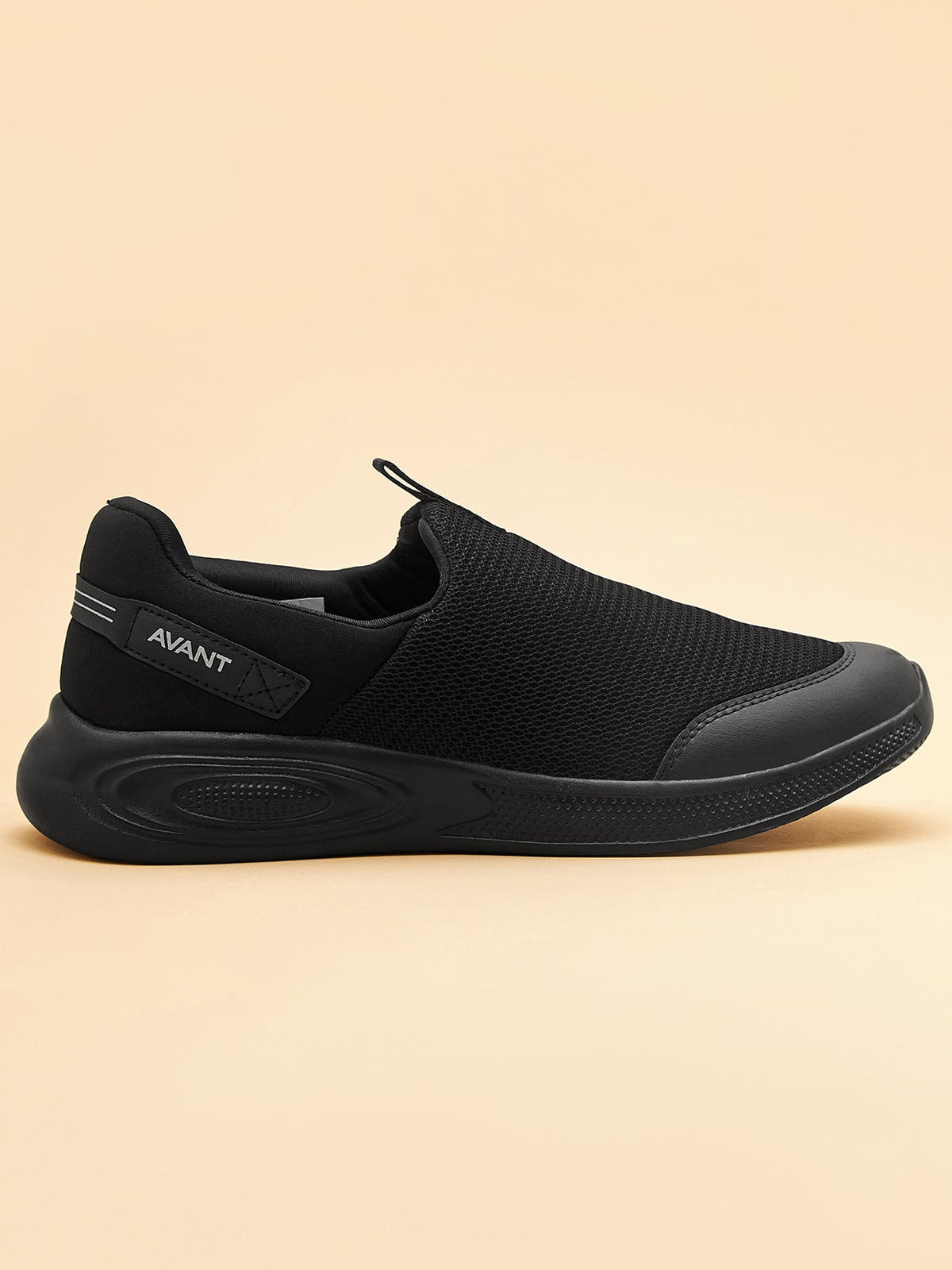 Avant Men's Comfit Slip-On Walking Shoes - Black