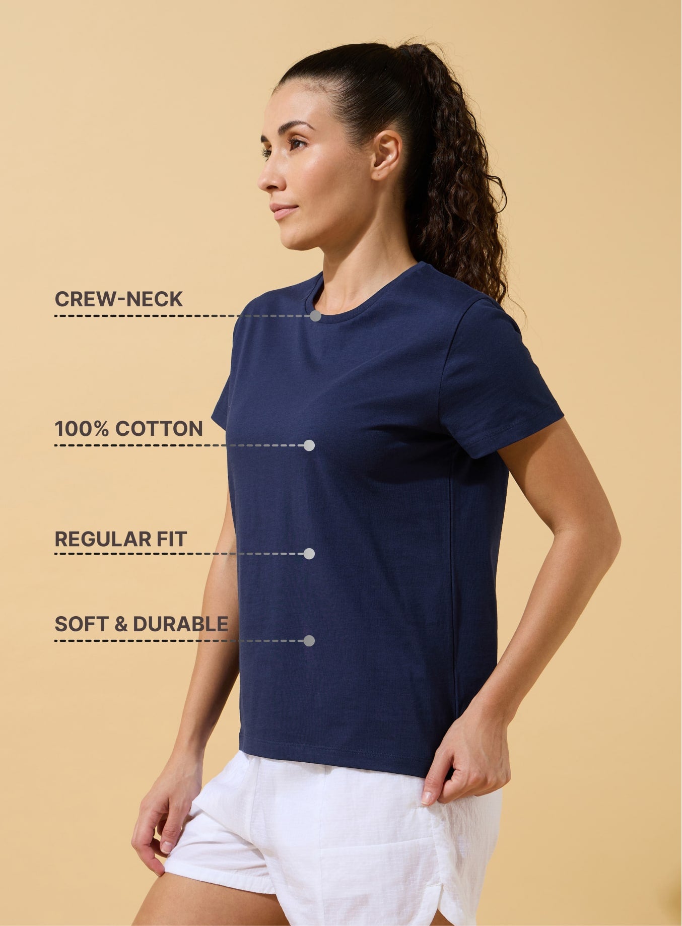 Cult Essential Cotton Pack of 2 T-shirts