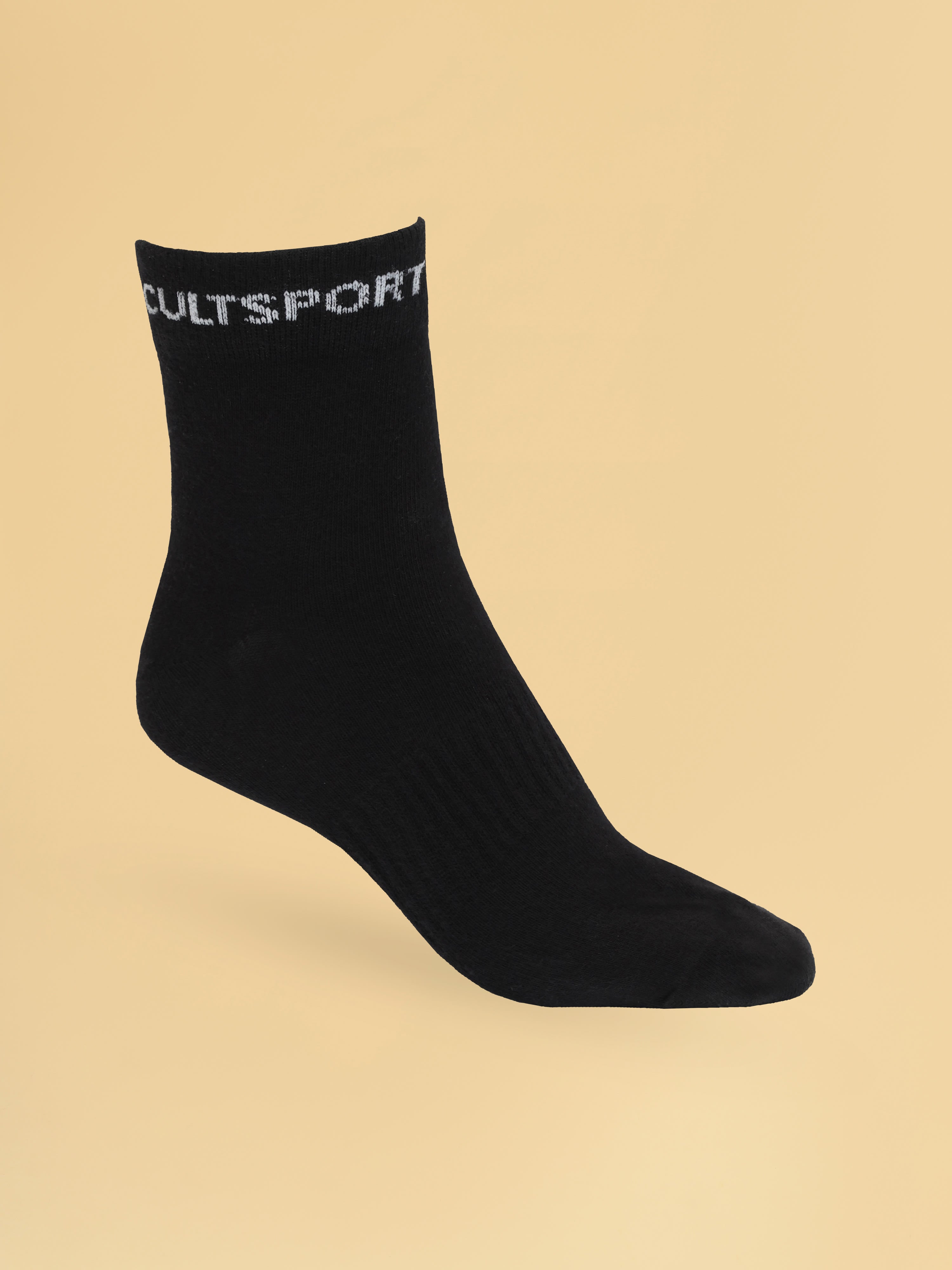 Sports Ankle Lengt Pack of 3 Black,Grey & Navy Men's Socks