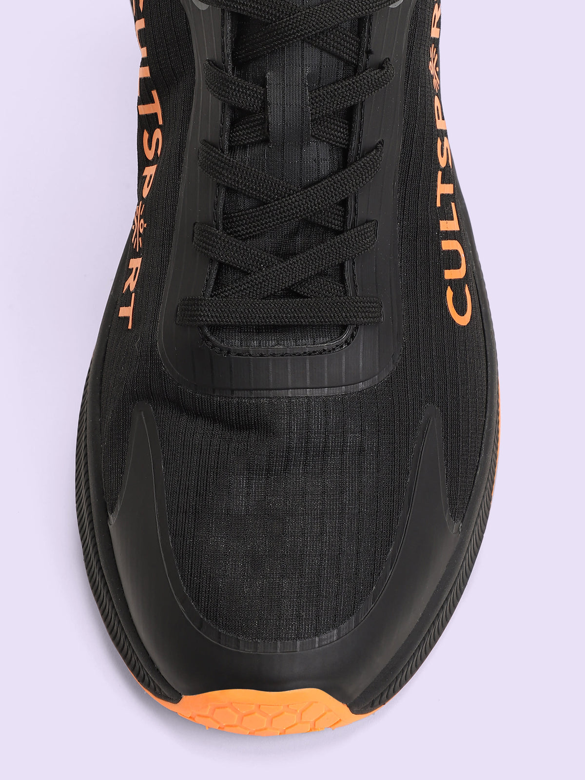 cult Comfort Men Running Shoes - Black/Orange