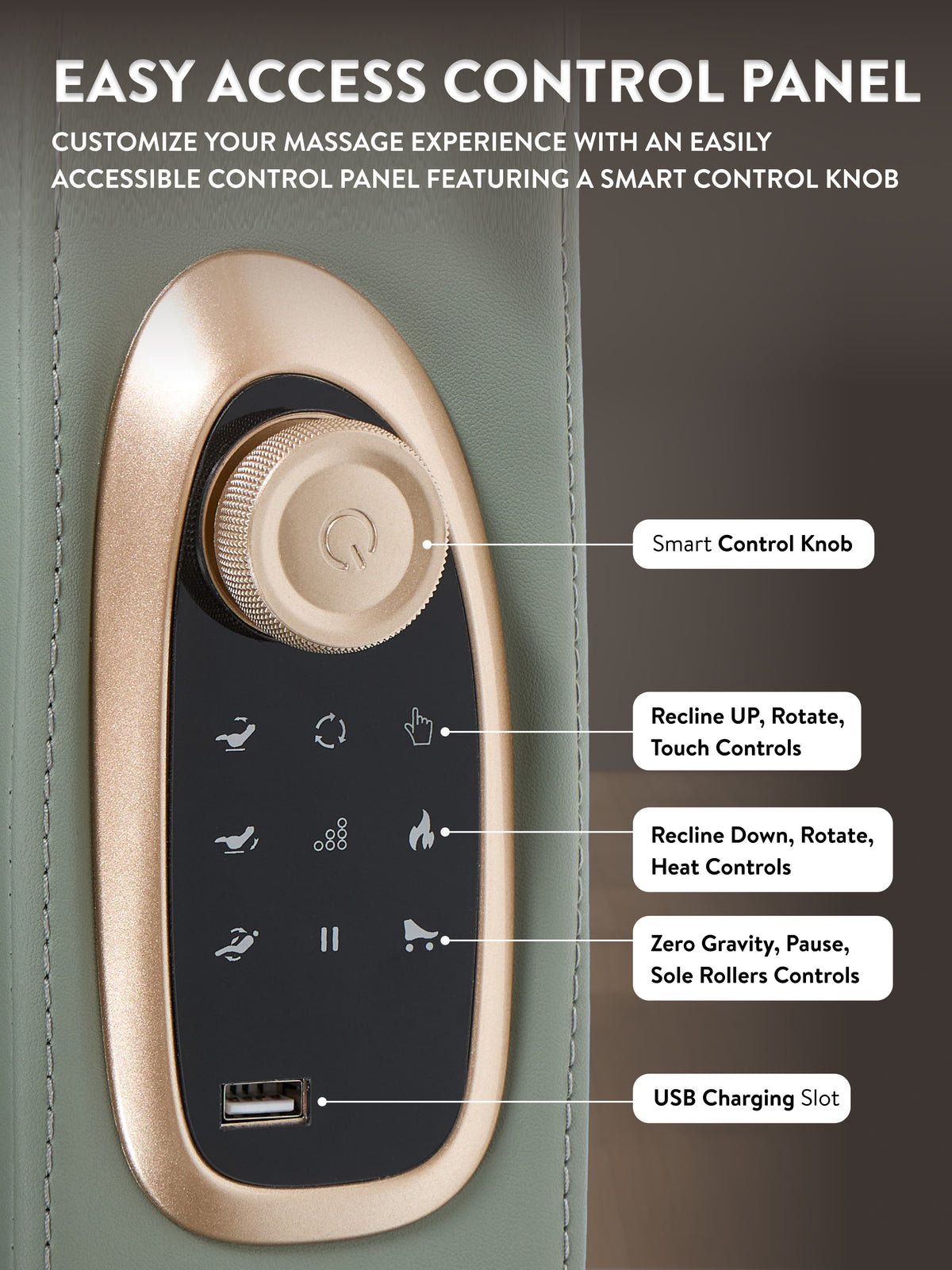 Cult Zen Massage Chair with Zero Gravity, SL Track 2D Massage Technique and Bluetooth AI voice Function For Full Body Massage At Home