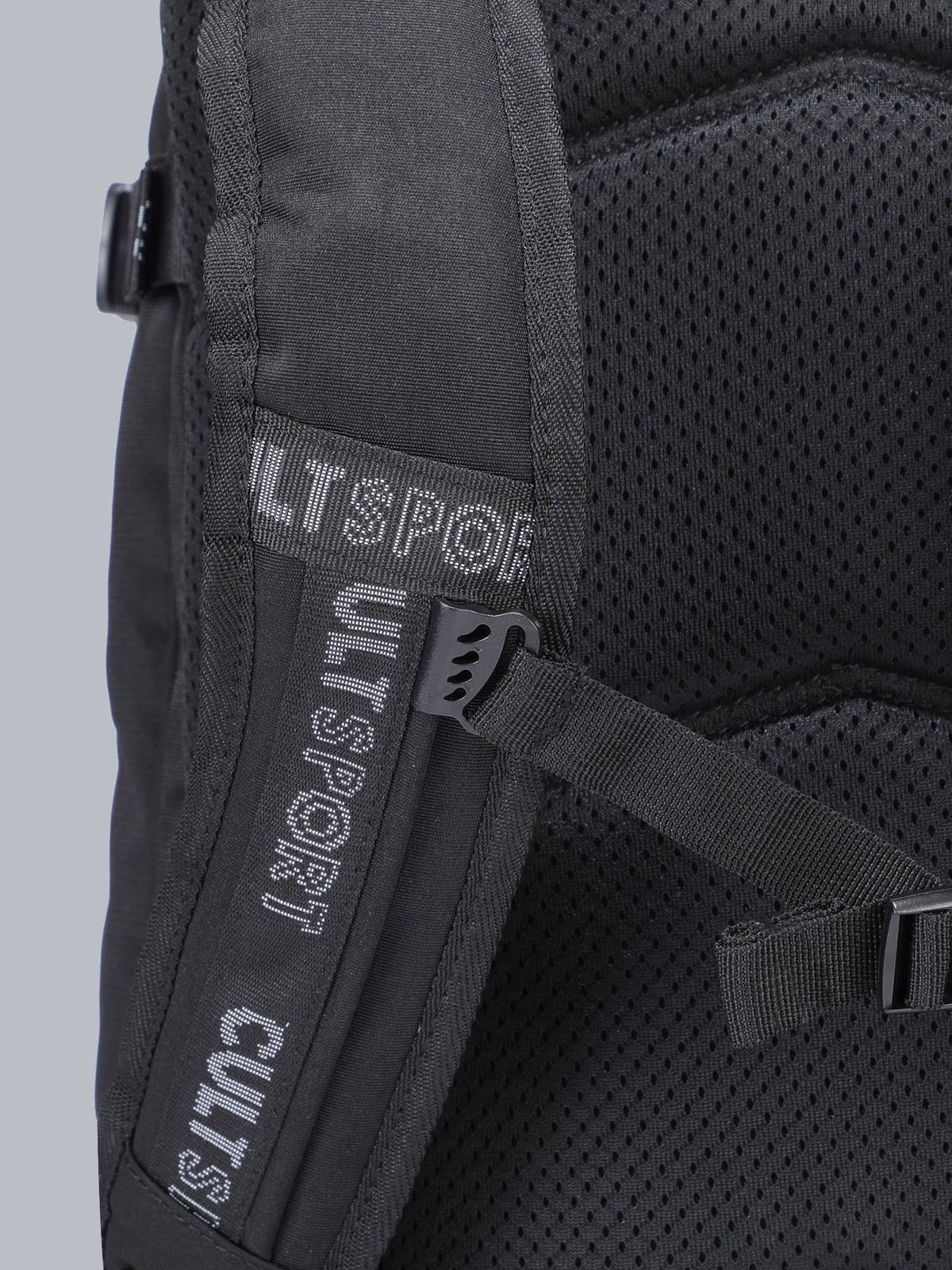 Signature Square Black Backpack