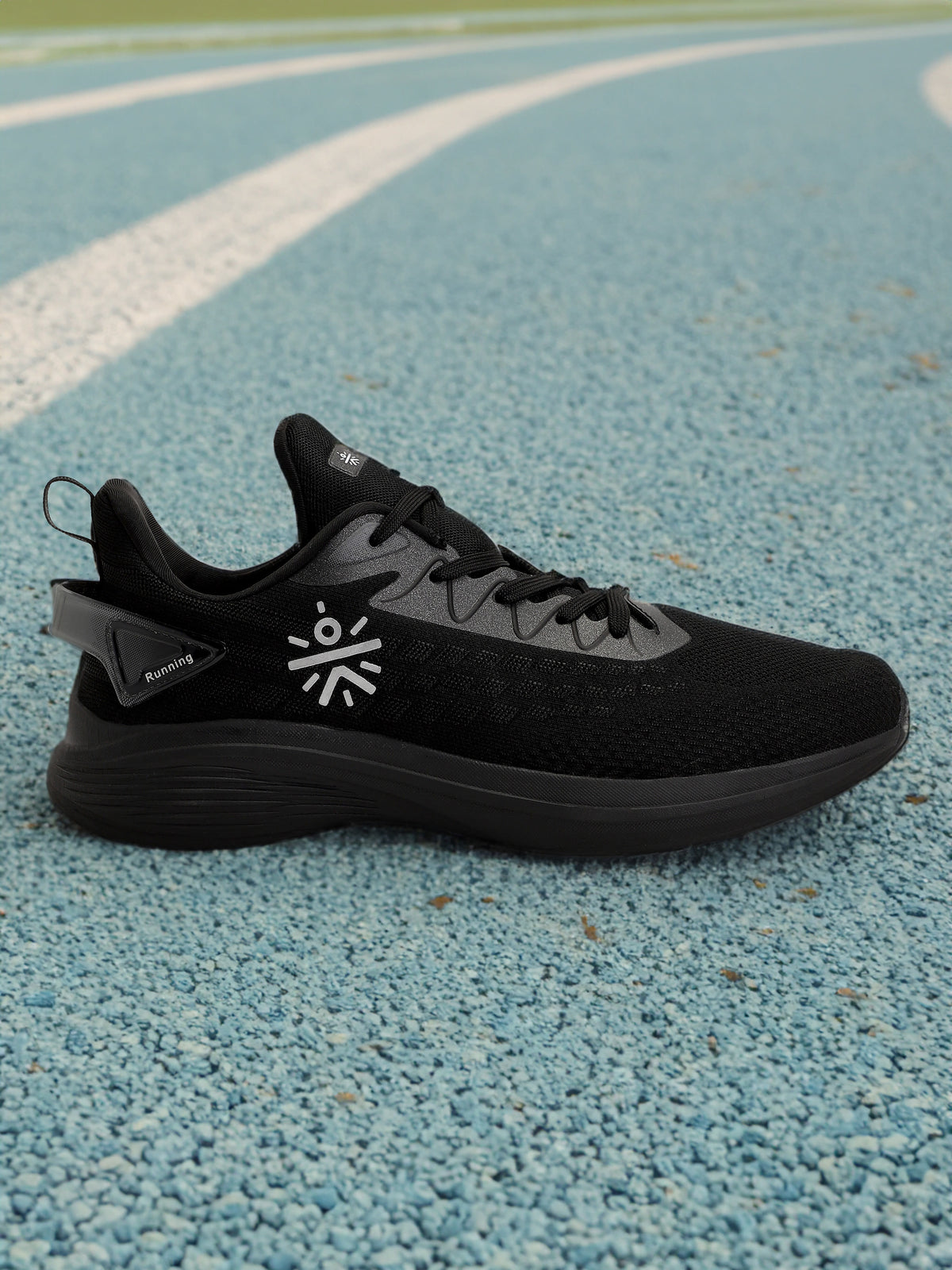 cult Active Men Running Shoes - Black