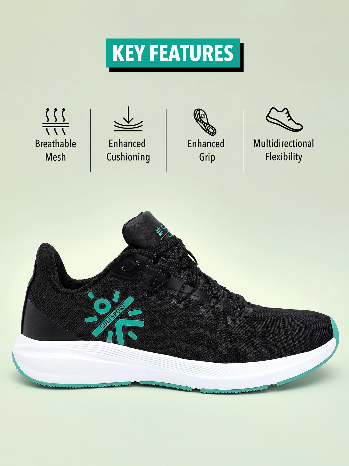 cult Firebird Women Running Shoes - Black