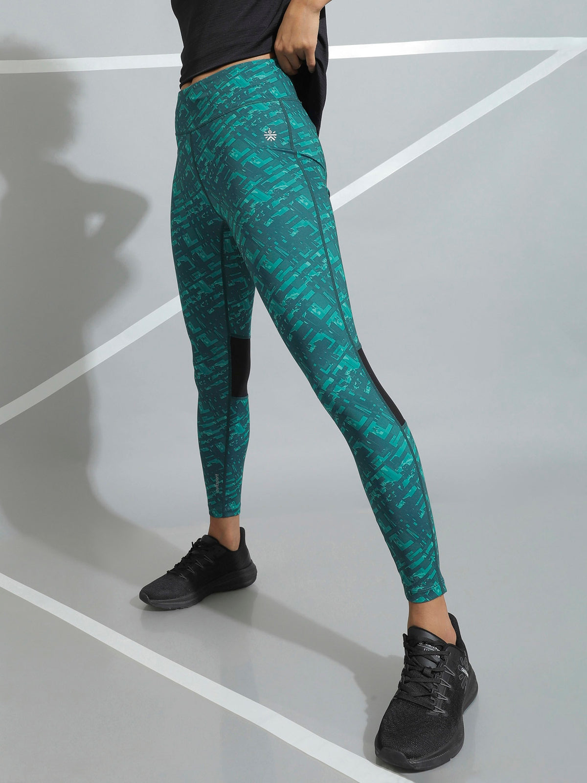 Green Absolute Fit Performance Tights