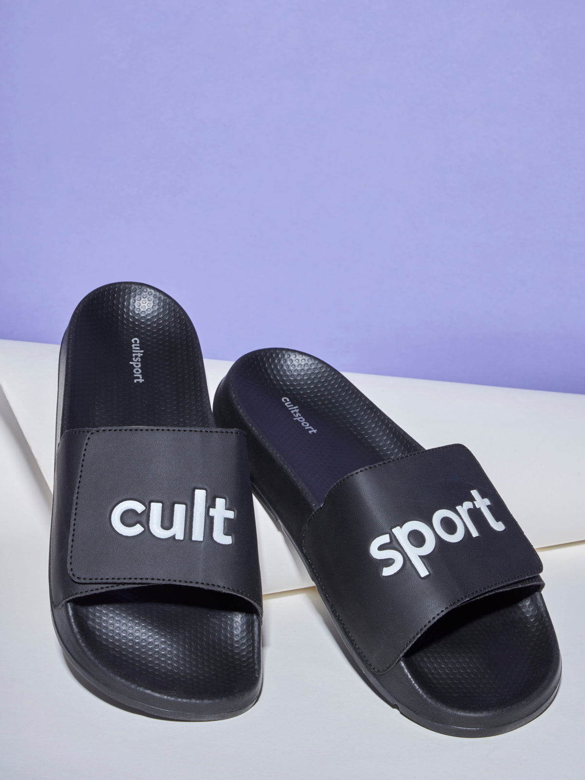 cult Locomo Black Men Slides