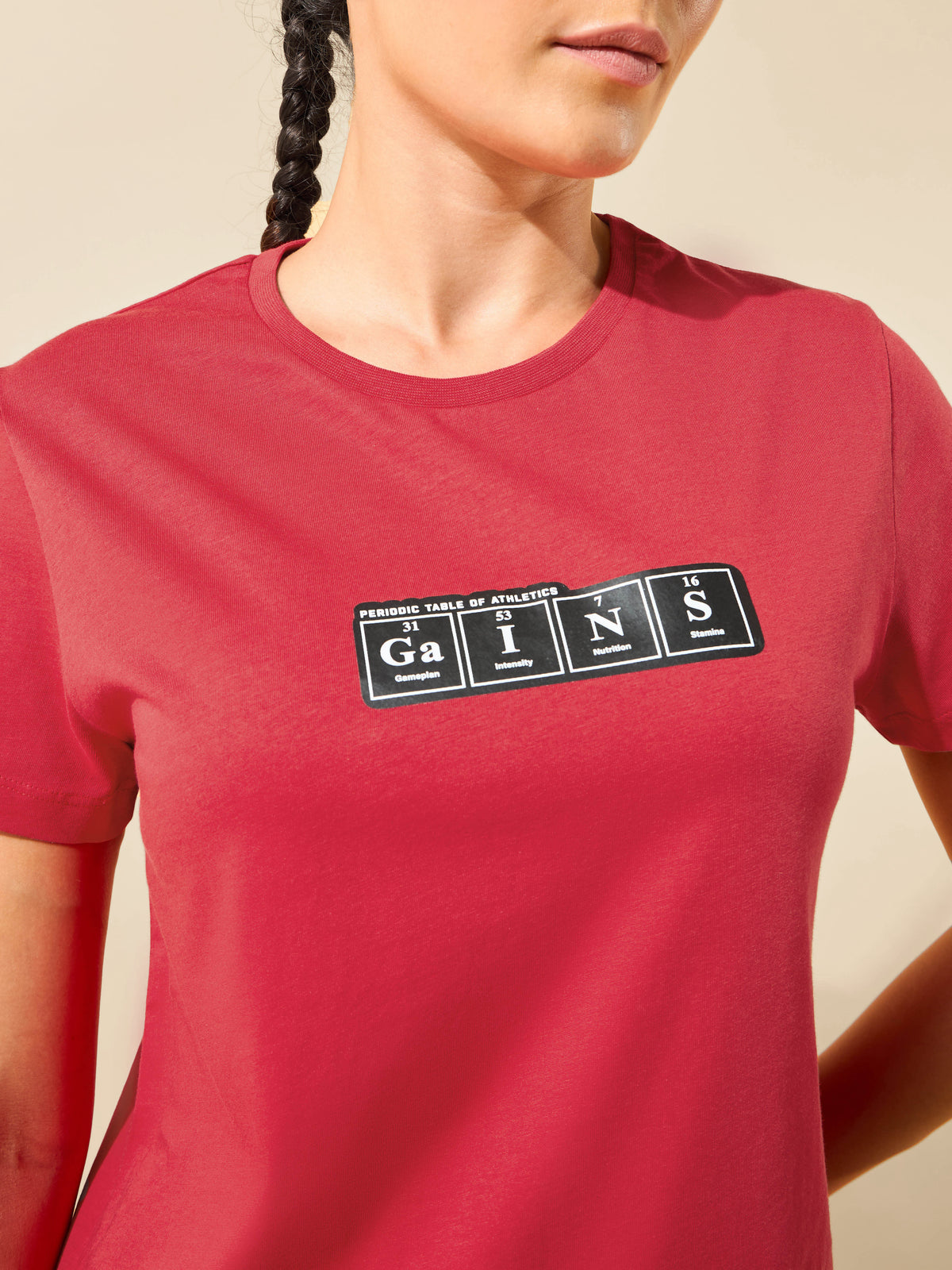 Gains Typographic Training T-shirt