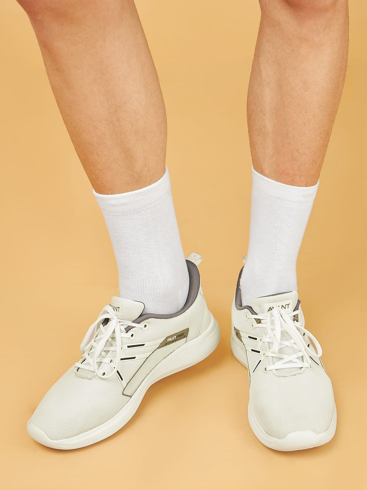Avant Men's Ultra Running shoes- Beige