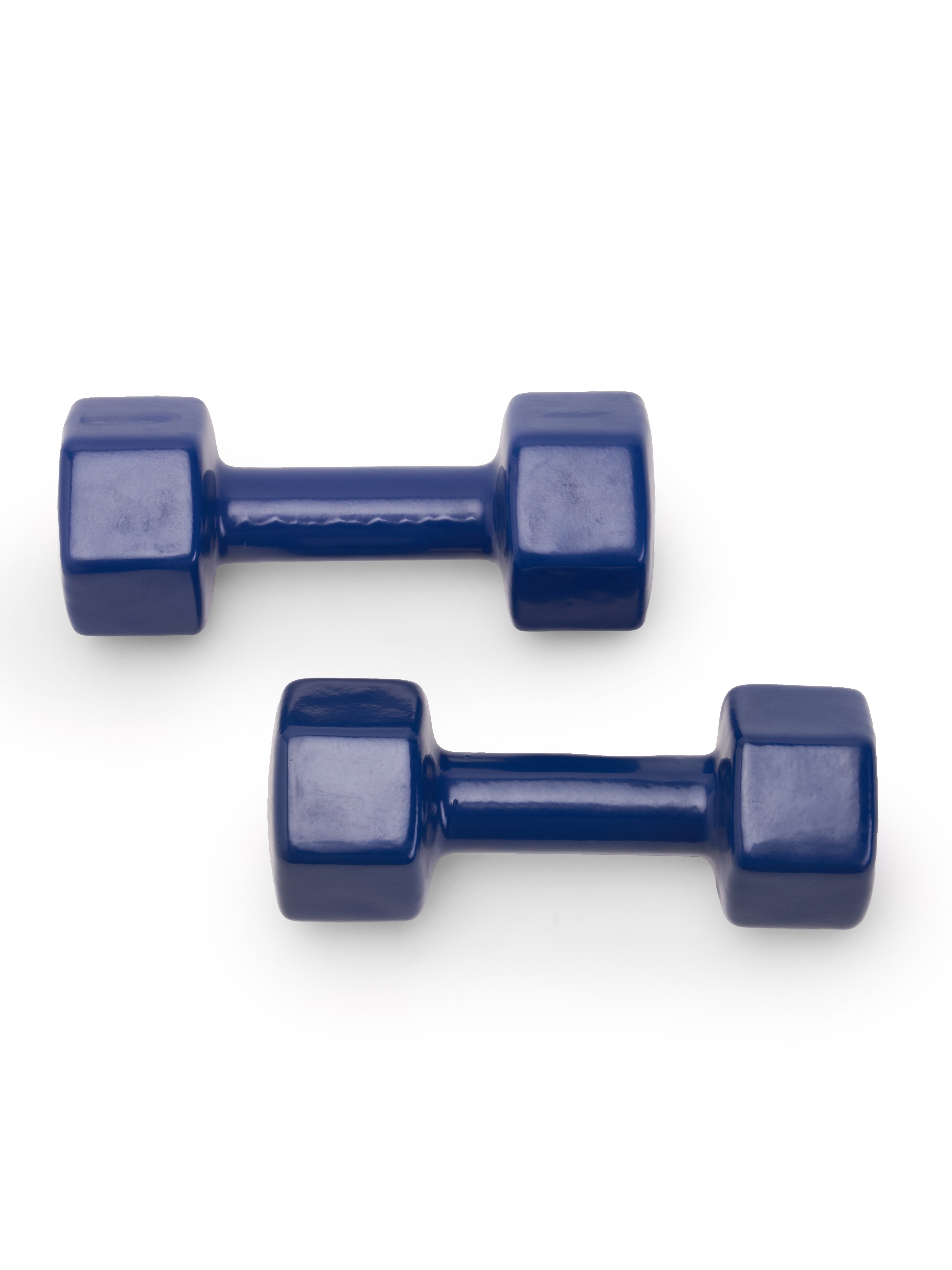 Vinyl Dumbbell 5Kg x 2 Blue