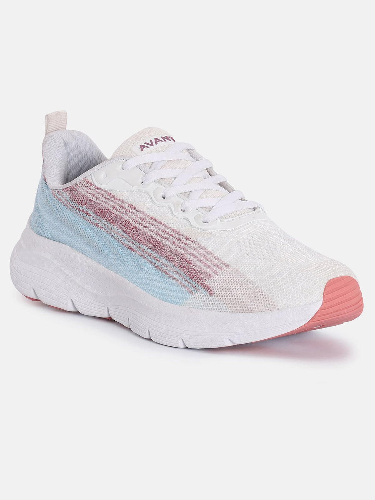 Womens - Shoes - White-Blue - UK 8