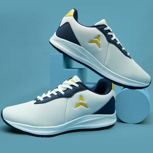 Avant Men's Mach Walking Shoes-White/Navy