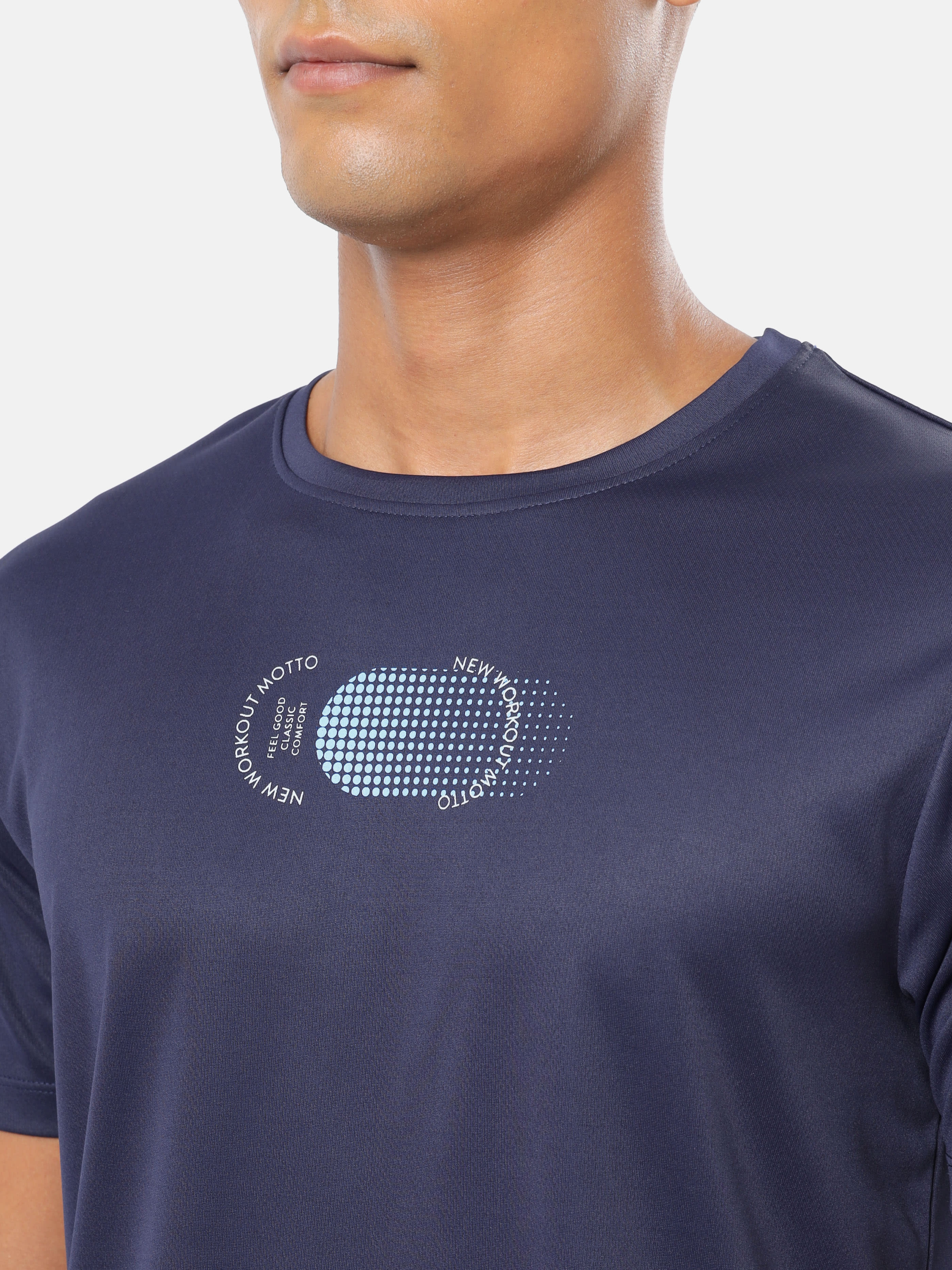Active T-shirt with Placement Graphic Pack of 2