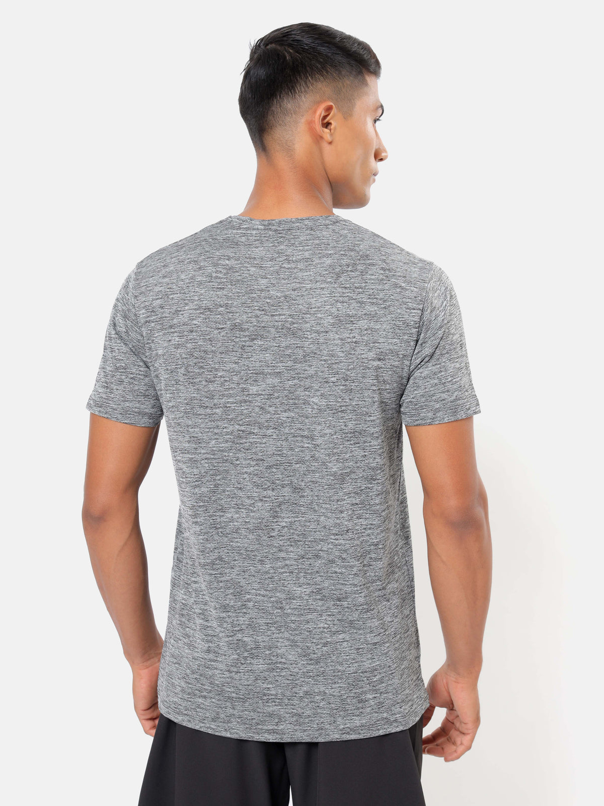 Textured Performance T-shirt with Logo Pack of 2