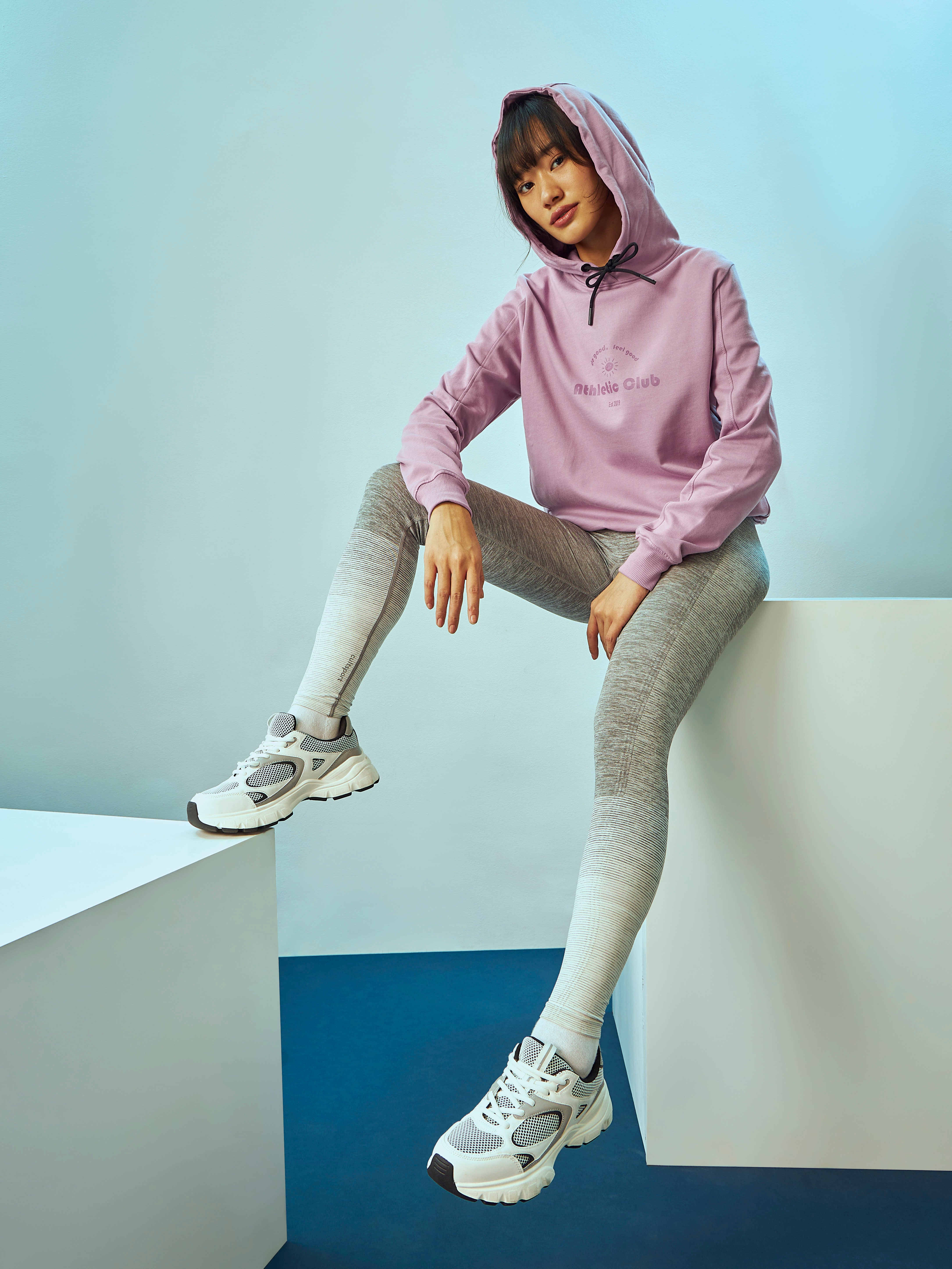 Typographic Print Sweatshirt with Pockets