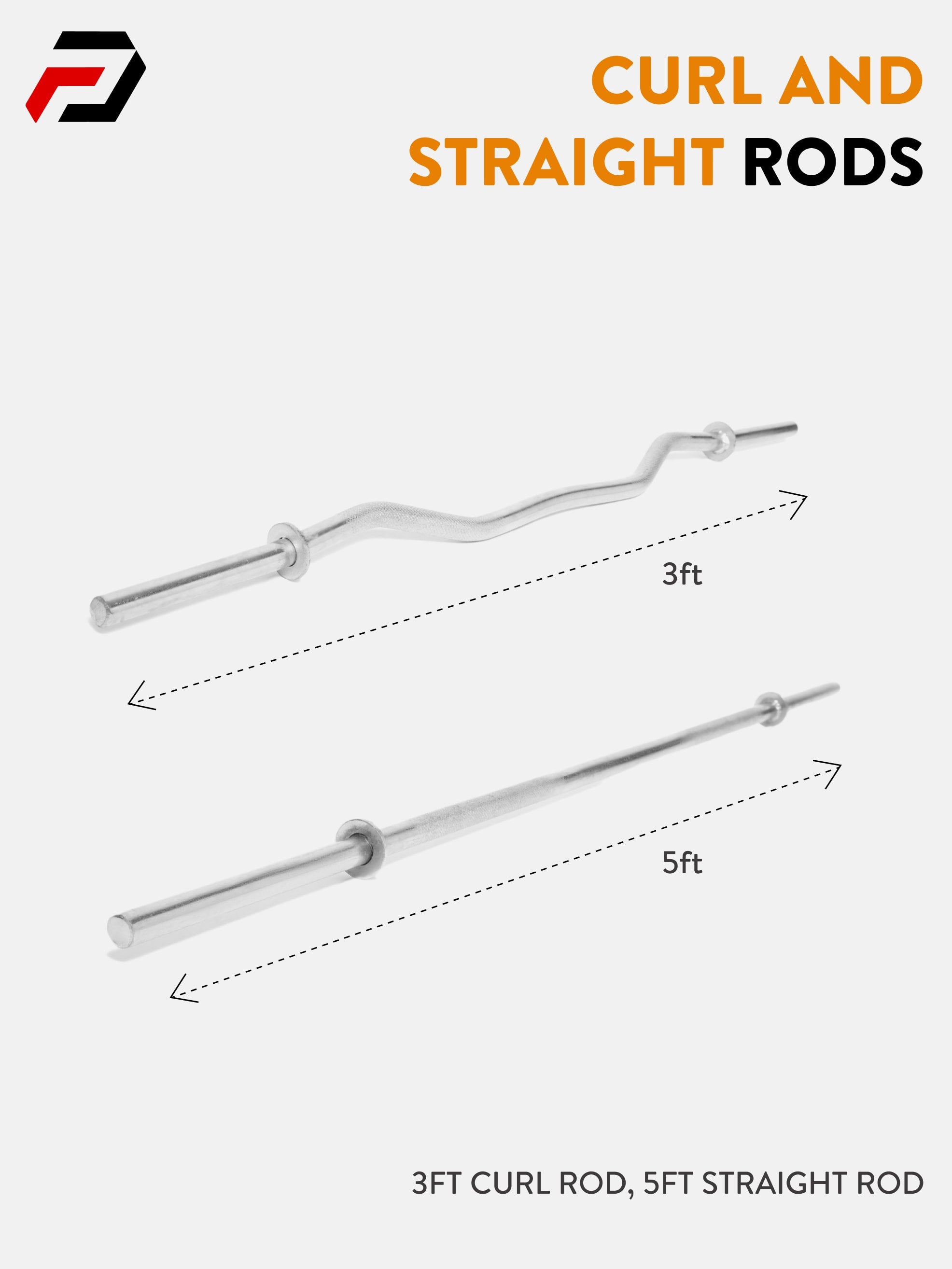 50 kg PVC Curl, Straight Rod Home Gym Combo