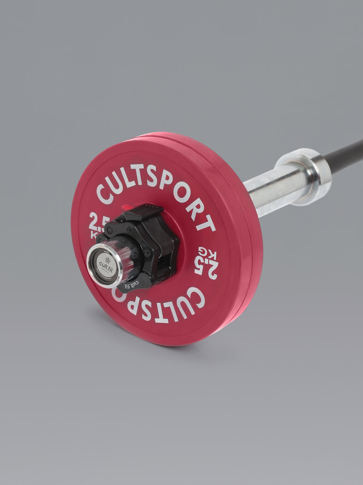 2.5kg Pack of 4 Colour Bumper Plate with rubber coating