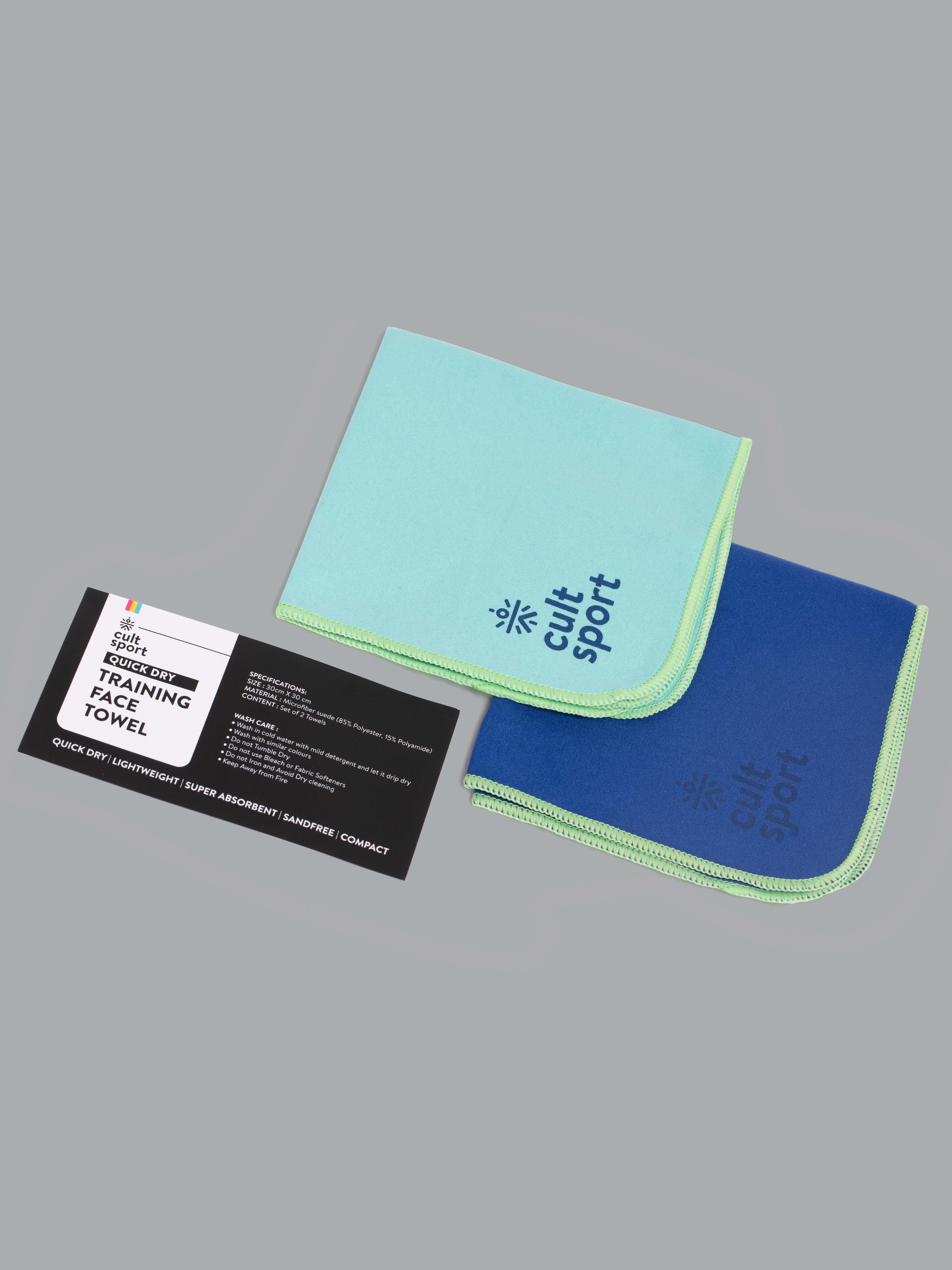 Quick Dry Hand Towel - Pack of 2