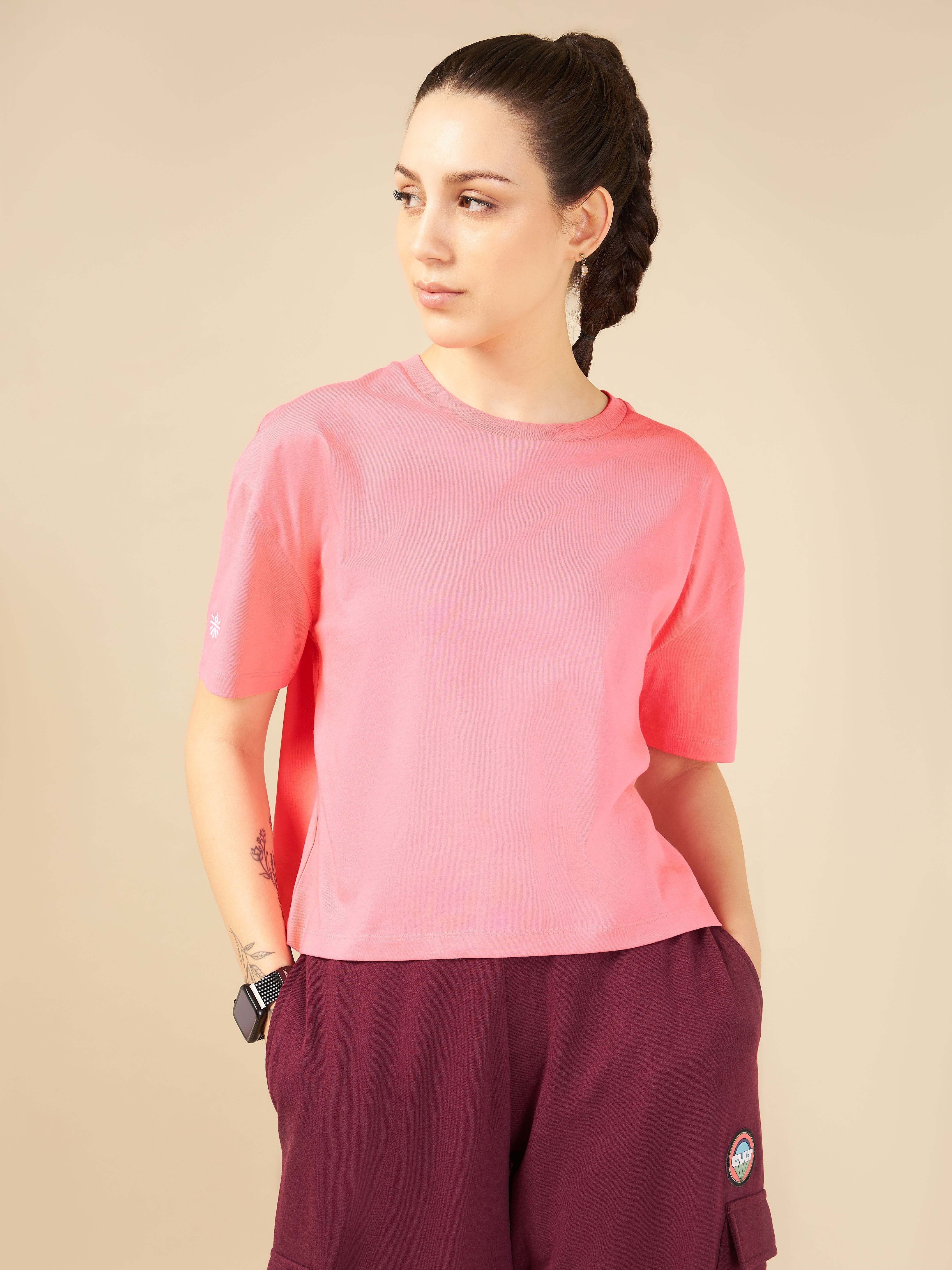 Pink Cult Leisure T-shirt for Women