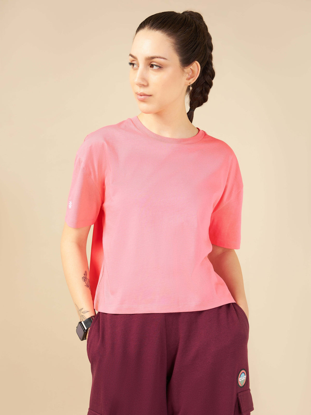 Pink Cult Leisure T-shirt for Women