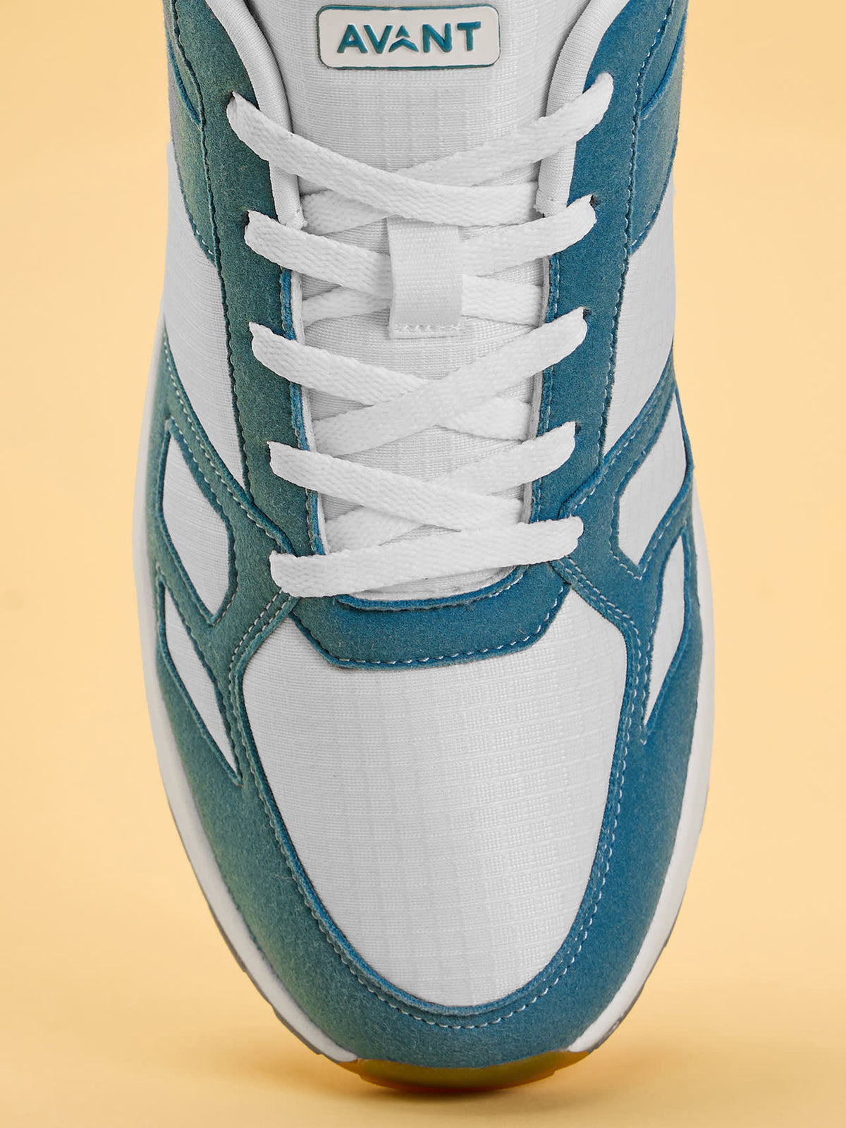 Avant Men's Waffle Pro Sneaker Shoes-Sea Green / White