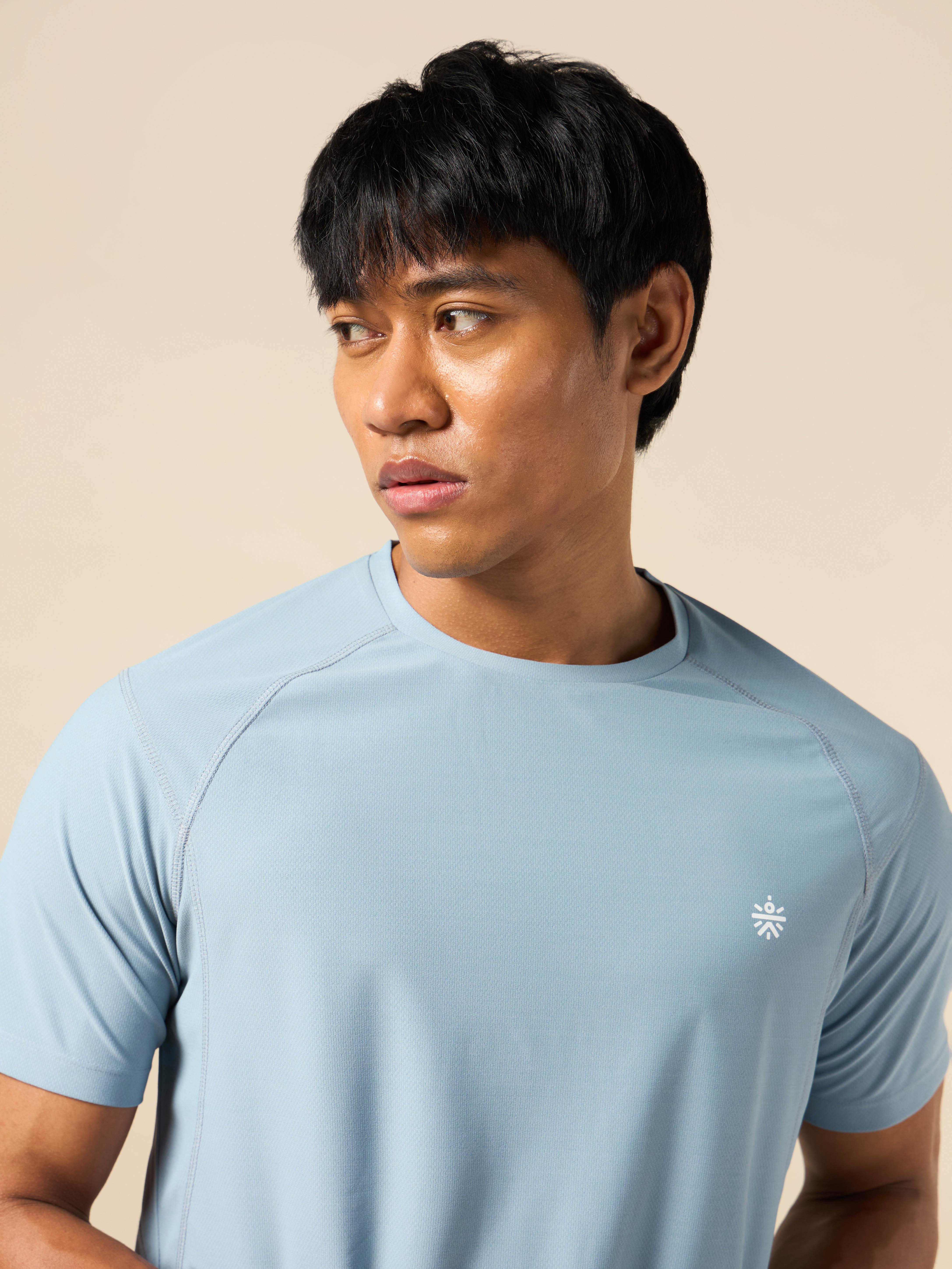 All Day Active Grey Training Tee