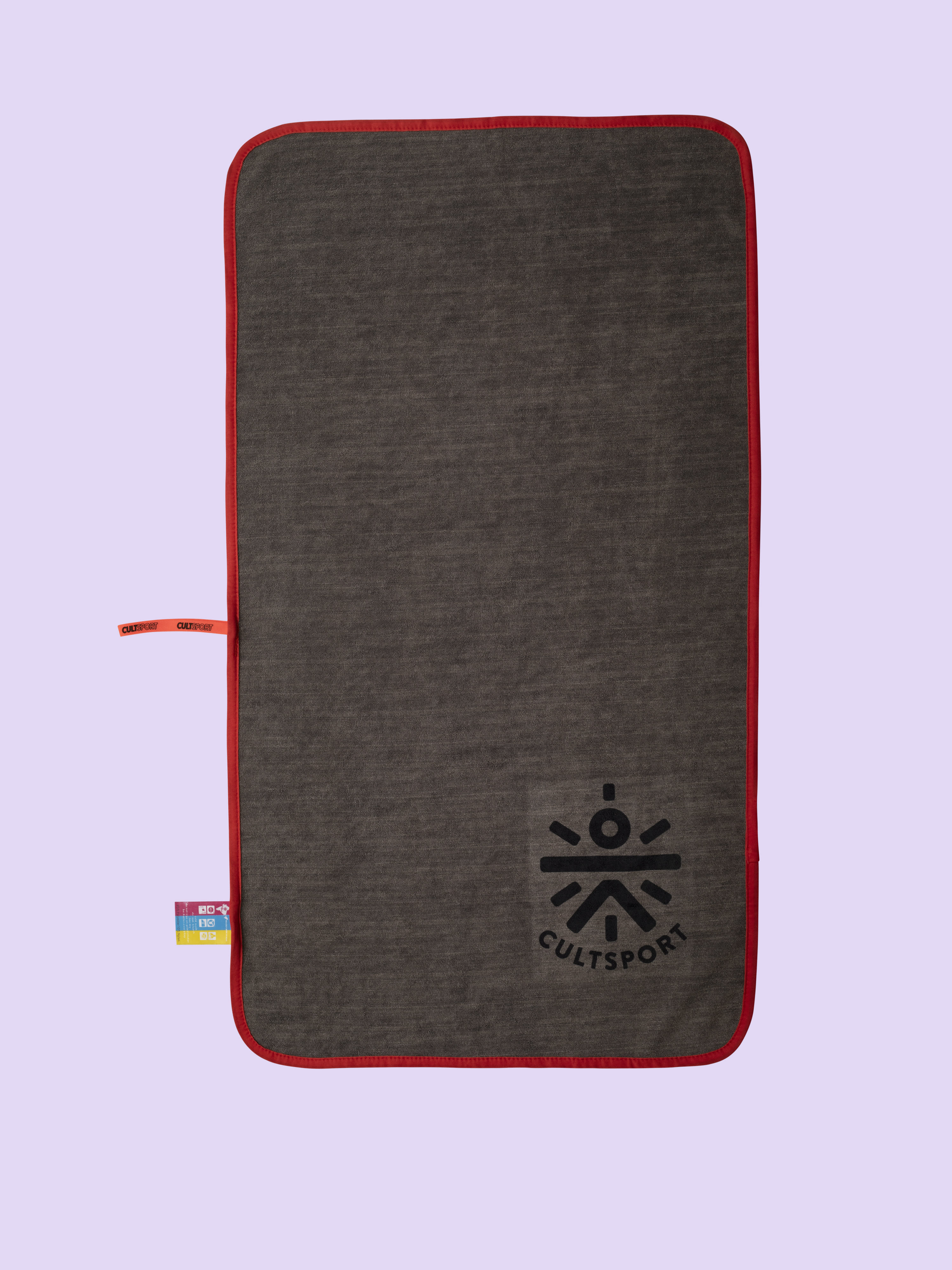 Rock Grey Microfibre Gym Towel
