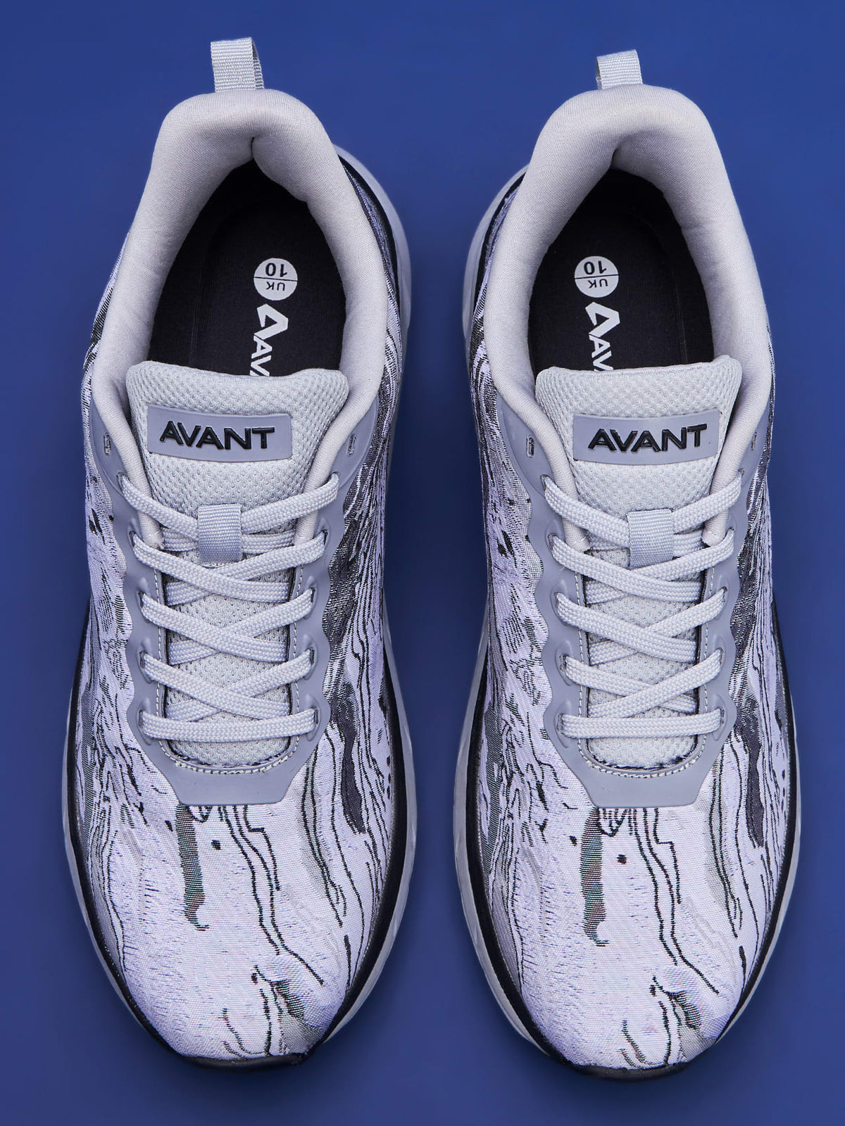 Avant Men's Storm Running Shoes- Grey/Black