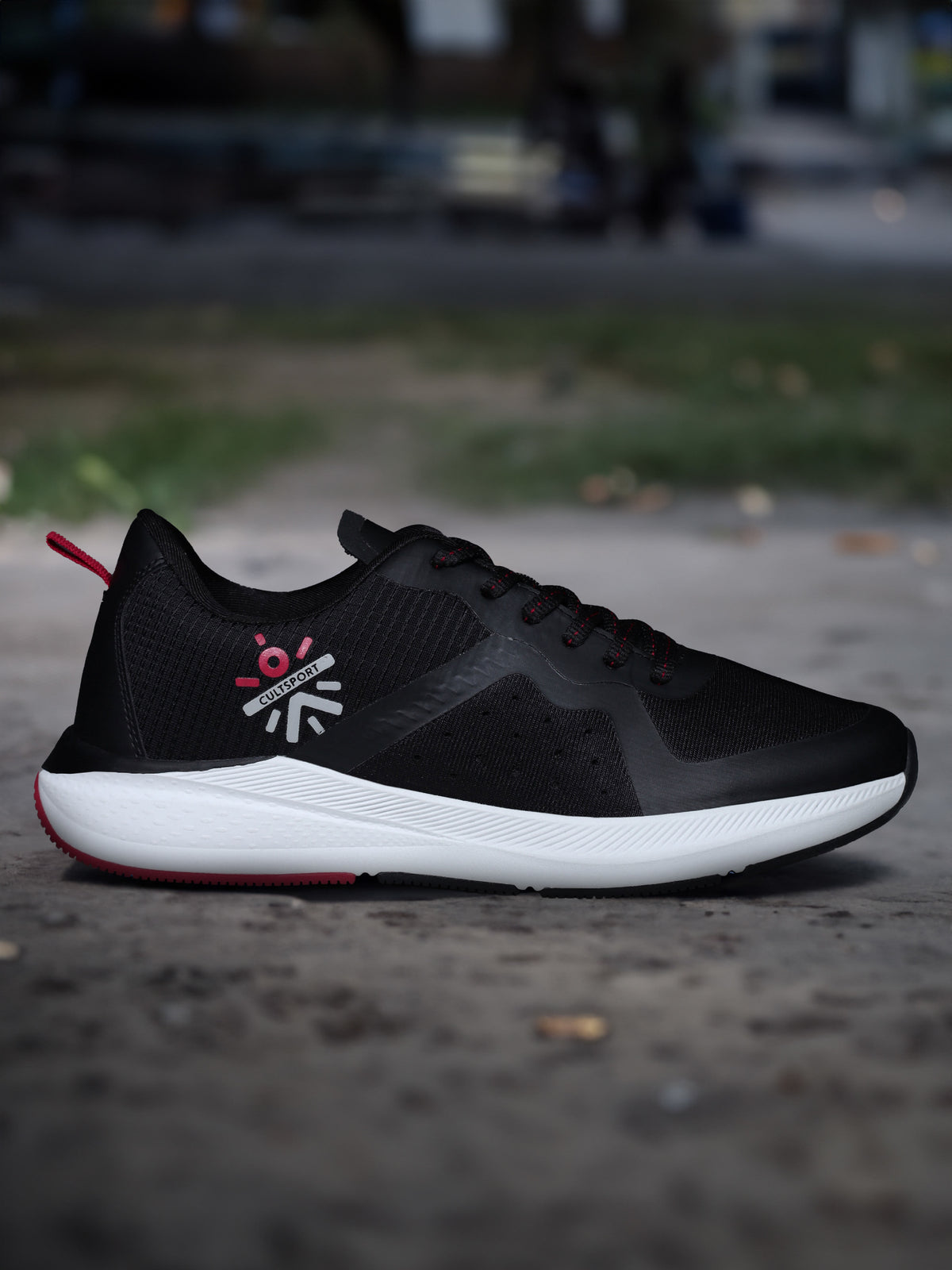cult Speedster Women Running Shoes - Black/Red