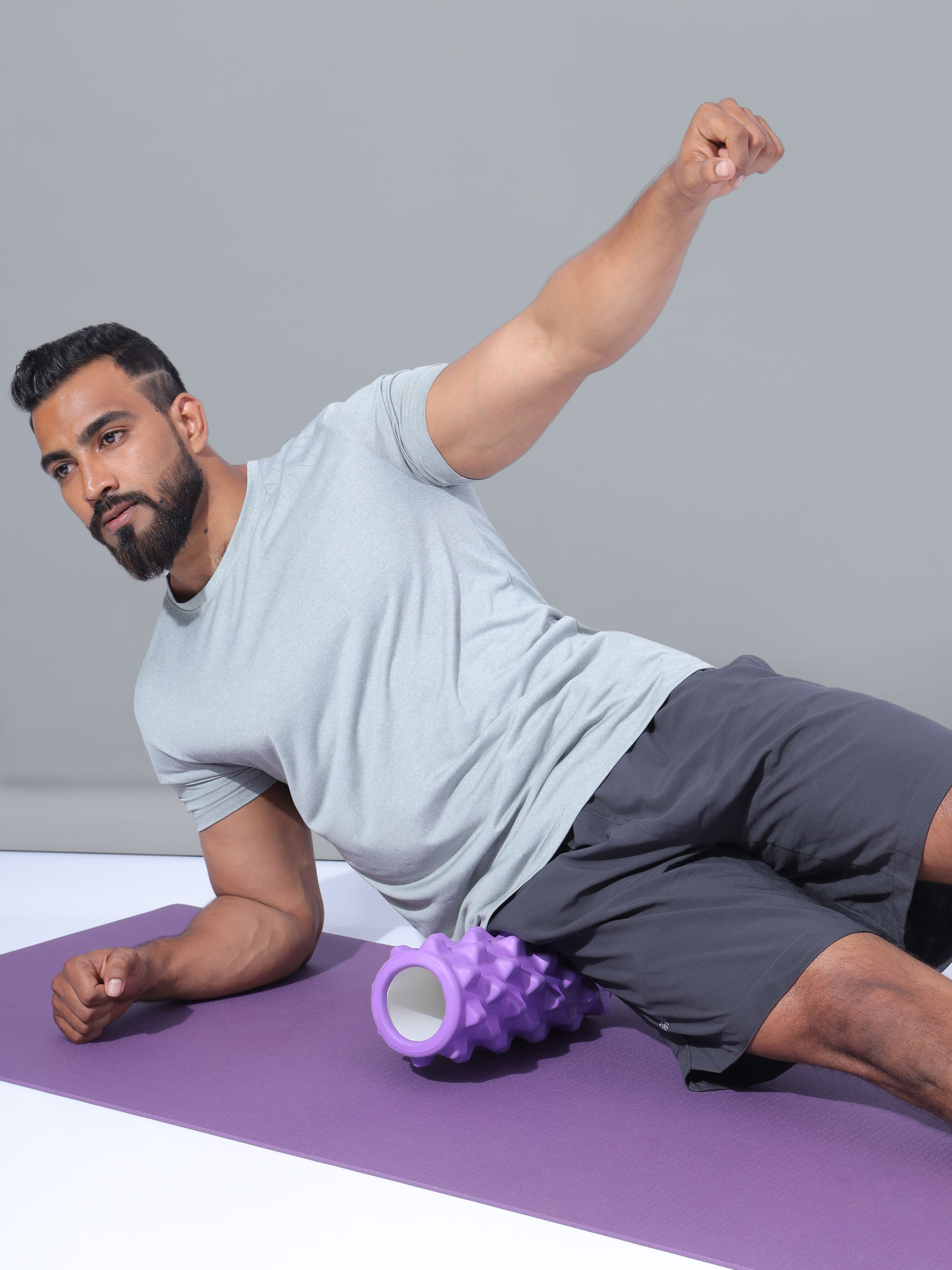 High Density Grid EVA Foam Roller
