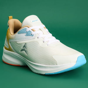 Avant Men's Delux Running Shoes - White/Gold