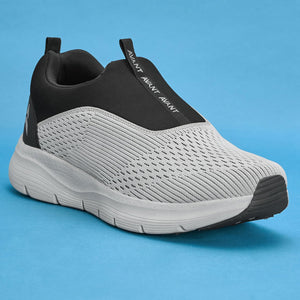 Mens - Shoes - Lt-Grey-Black - UK 8