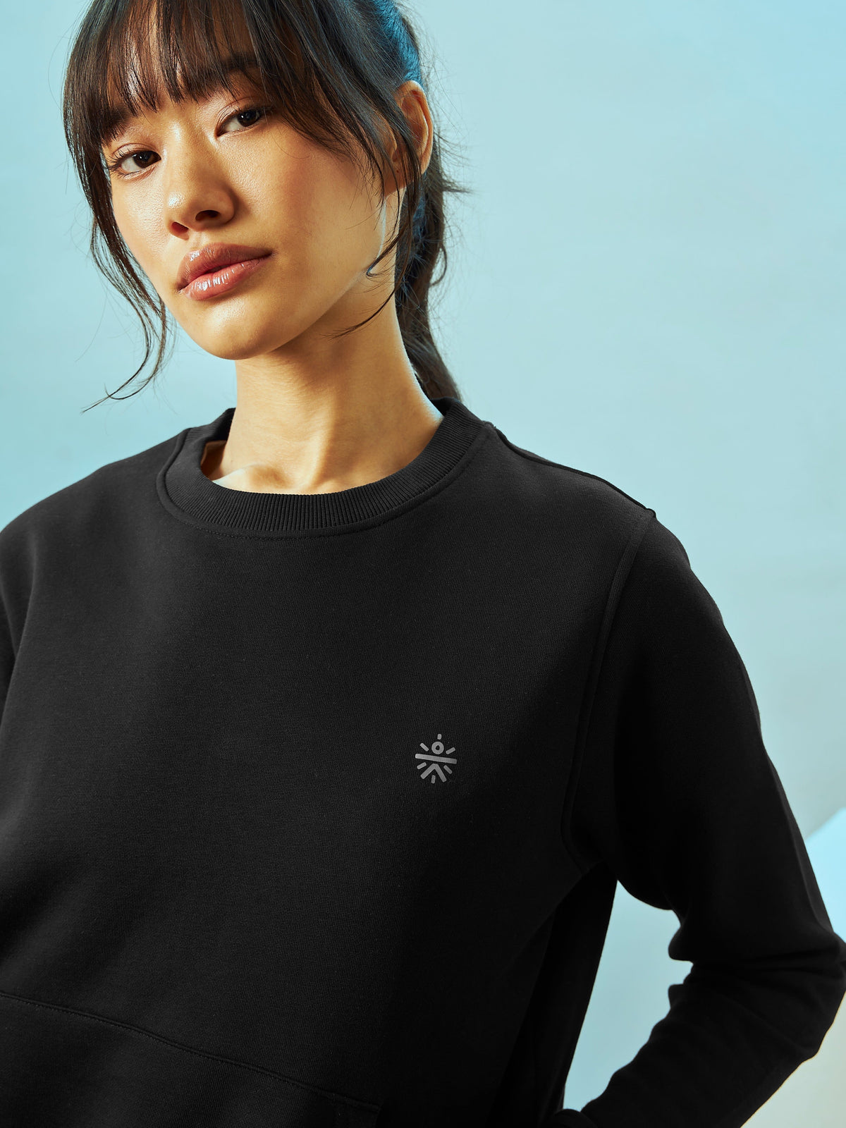 Sweatshirt with Kangaroo Pocket