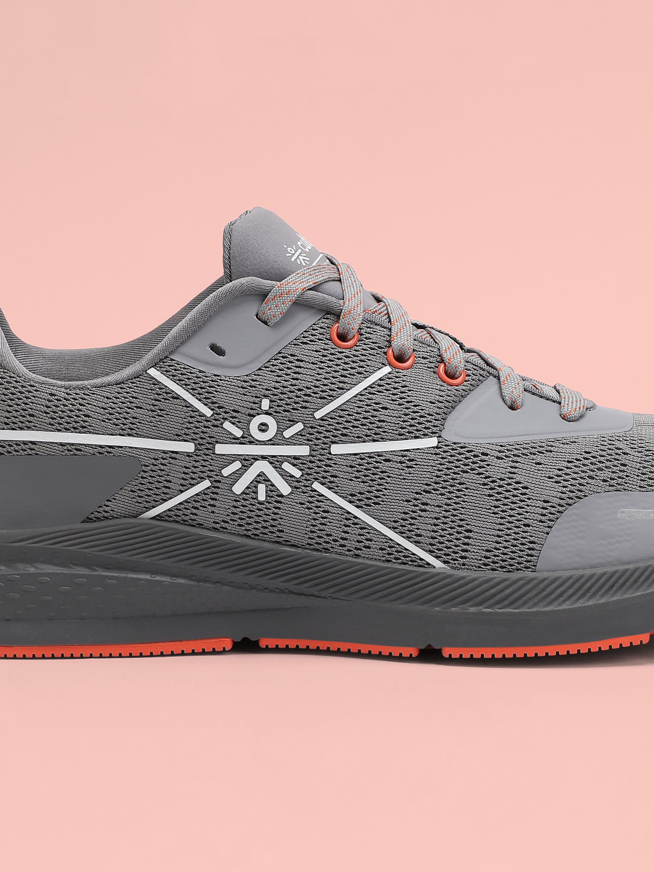 cult Flomo Men Running Shoes - Grey/Orange