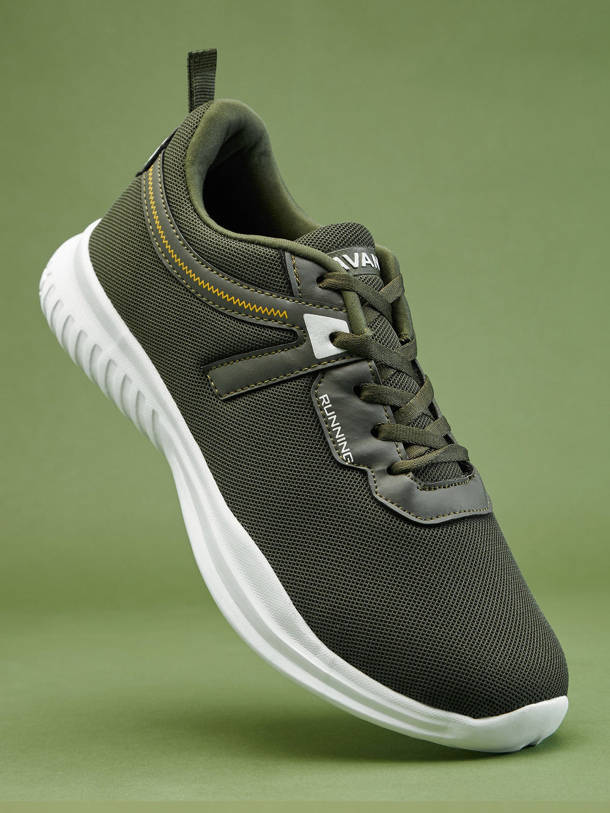 Avant Men's Trace Walking Shoes-Olive