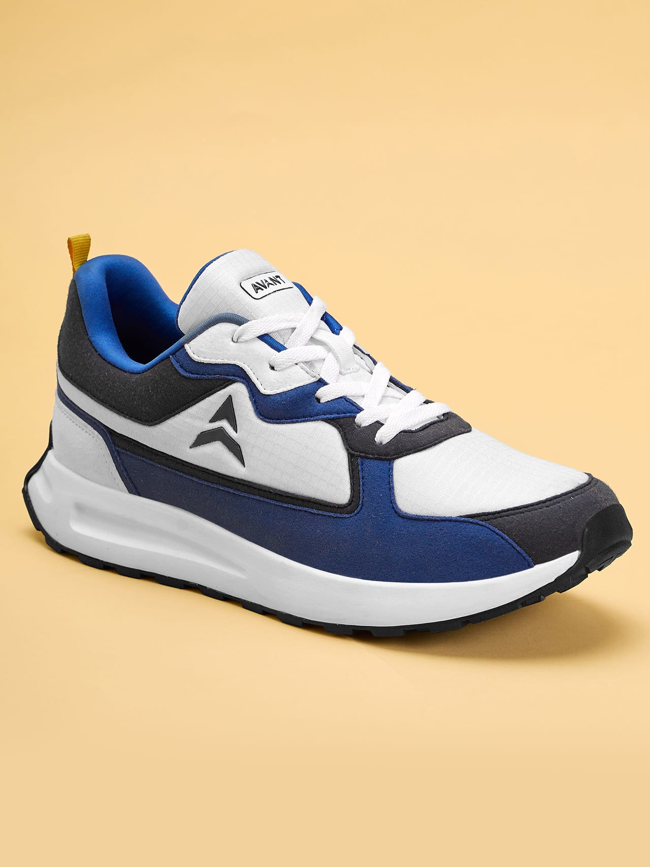 Avant Men's Waffle Max Sneaker Shoes - Blue/White