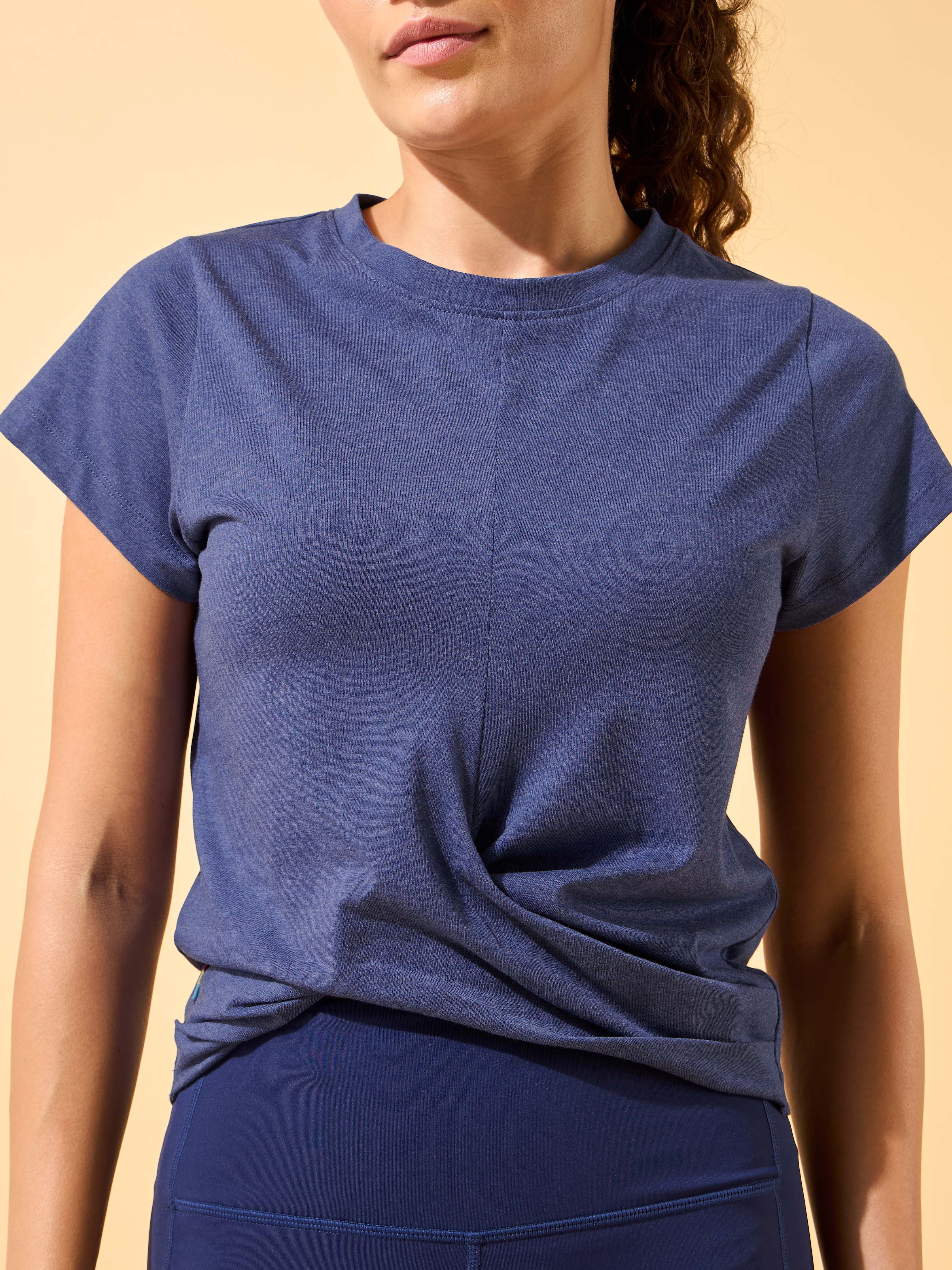 Front Knot Stylised T-shirt
