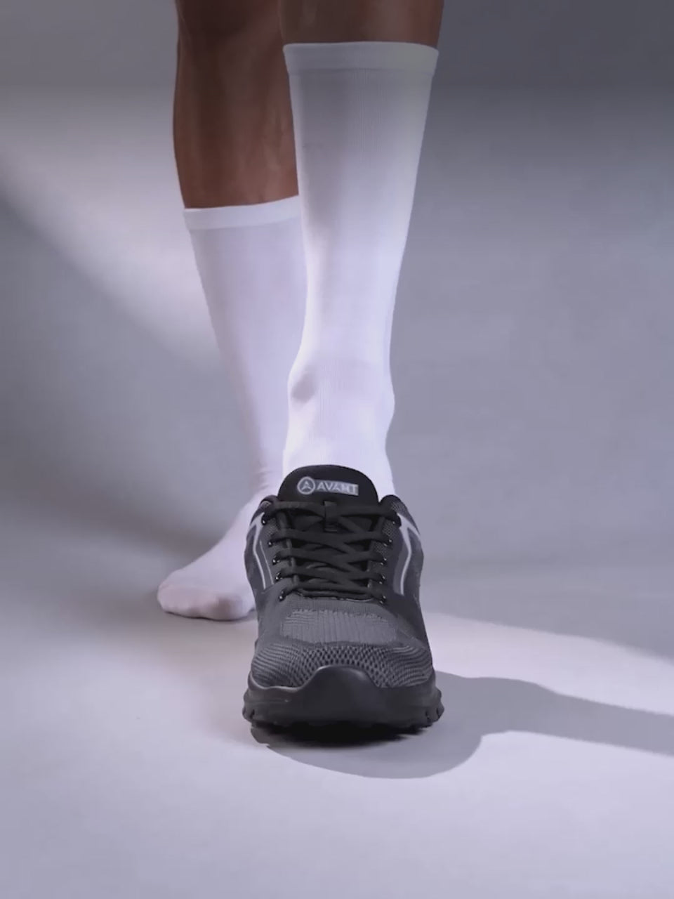 Avant Men's EnduraStep Walking Shoes - Black/Grey