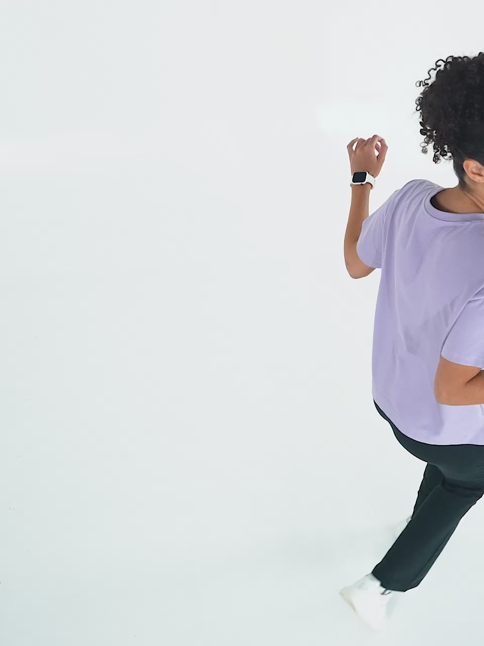 Women's Purple Soft Form Easy Fit Everyday T-shirt