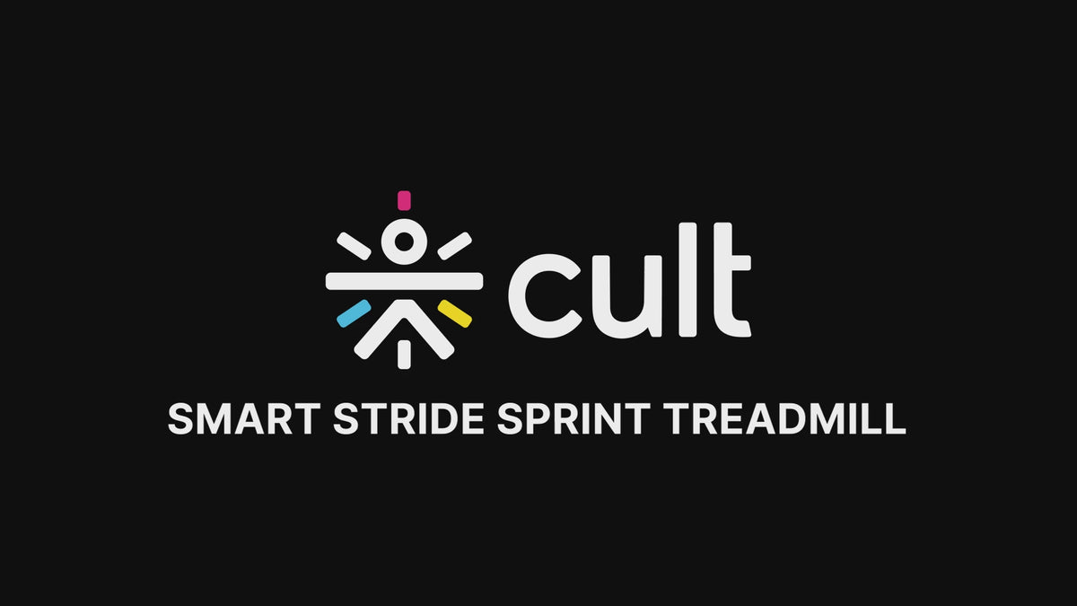 Cult SmartStrideSprint BLDC Motor (6HP Peak) Treadmill with Massager | Max Weight: 140kg | 15 Level Auto Incline (with 6 Months extended warranty)
