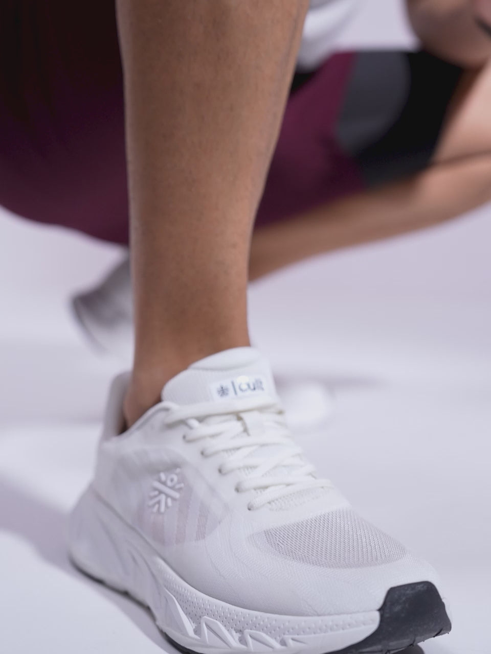 cult Men's StridePulse Running Shoes - White