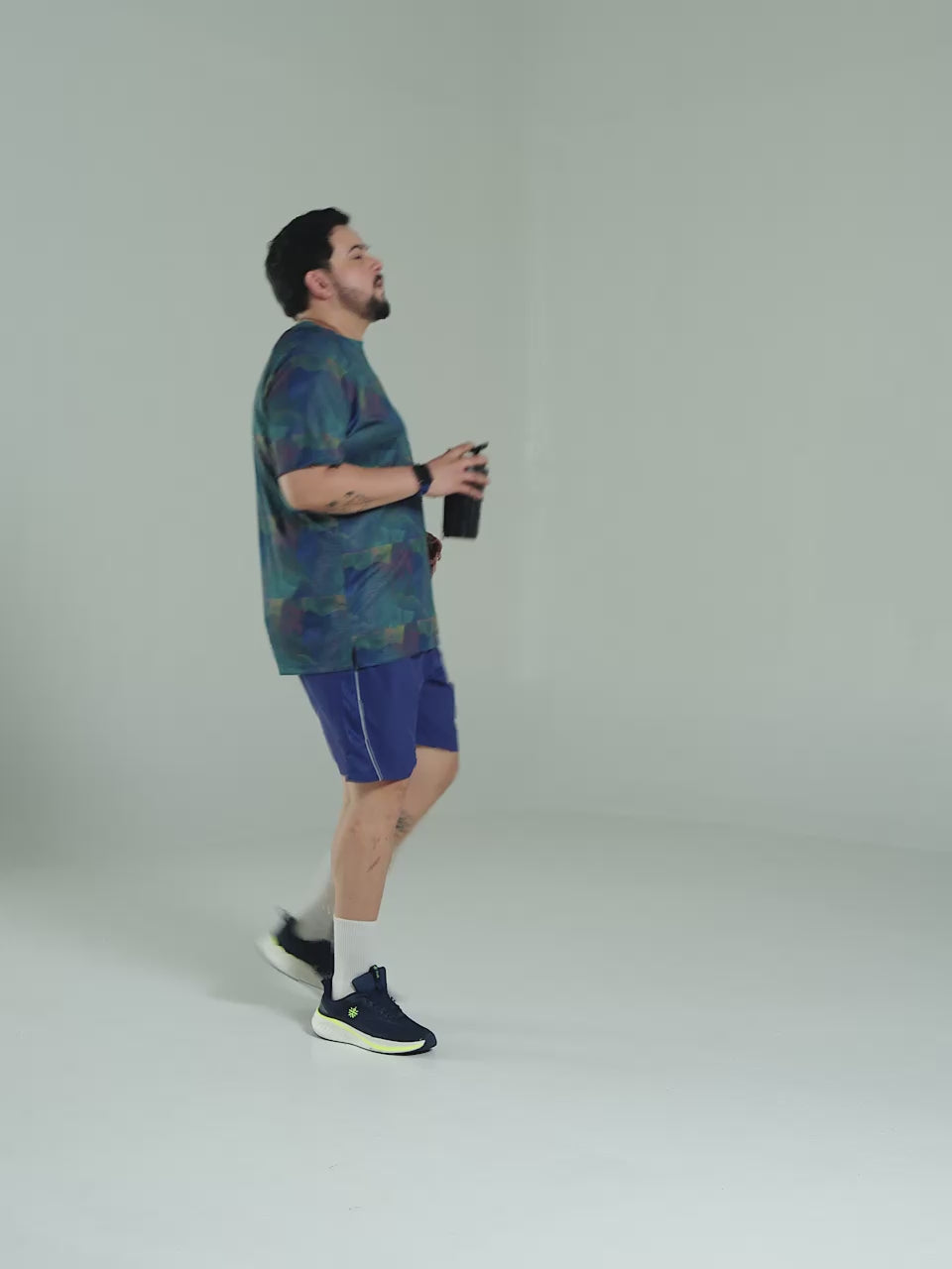 Men's Purple MotionEdge Plus size Shorts