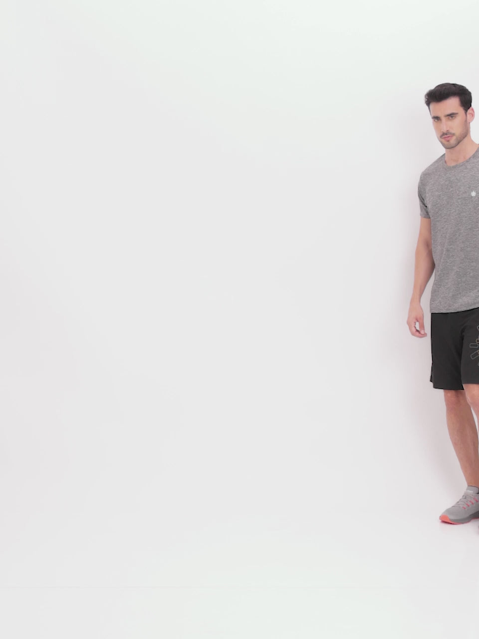 cult Firebird Men Running Shoes - Grey/Orange