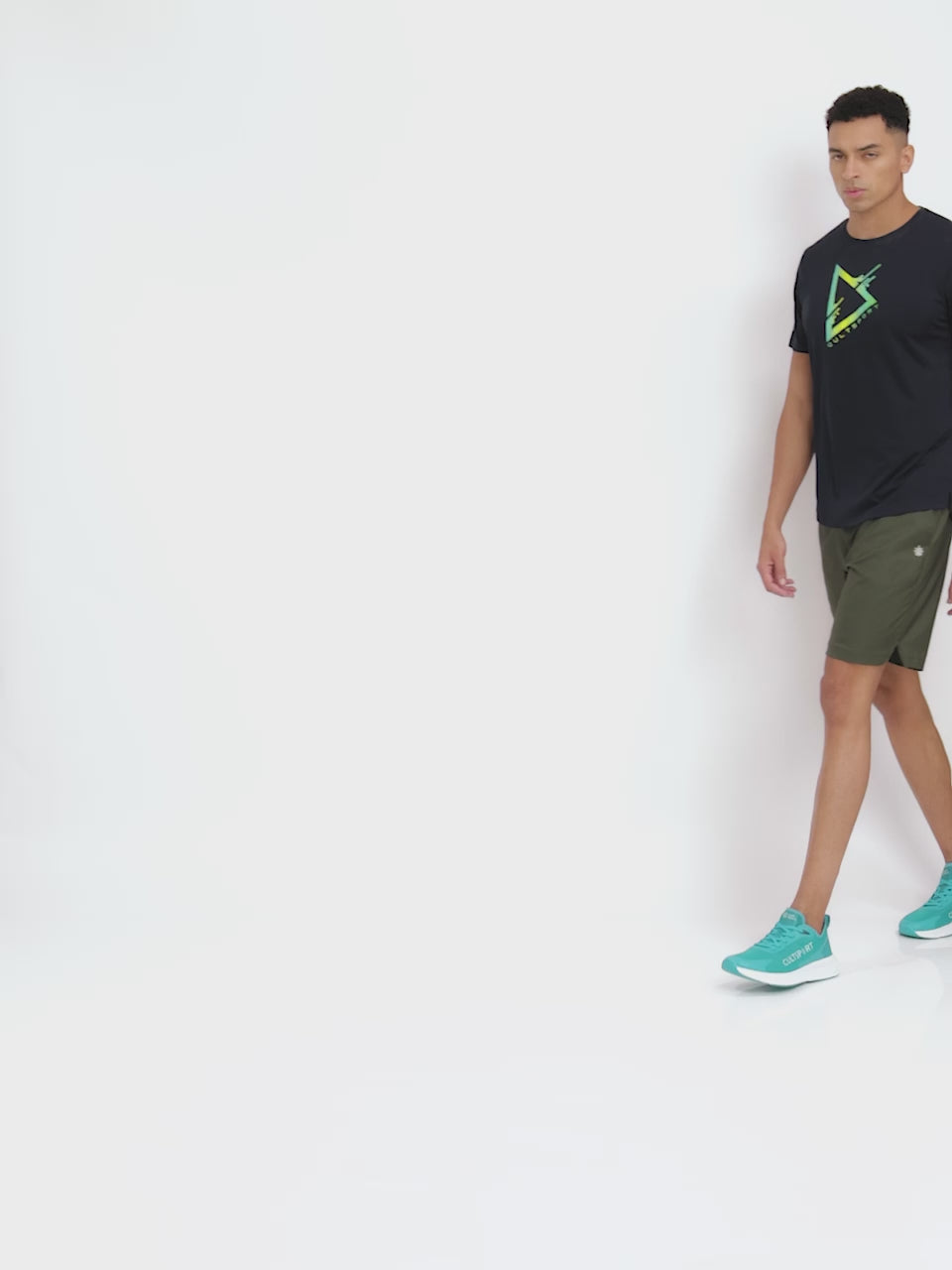 cult Comfort Men Running Shoes - Sea Green