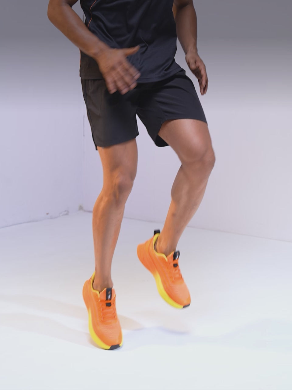 cult Men's Strix Running Shoes - Orange