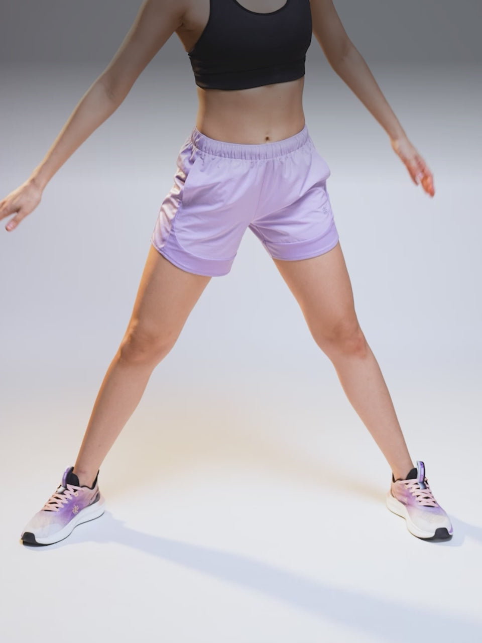 cult Women's Aetheris Running Shoes - Purple & Peach