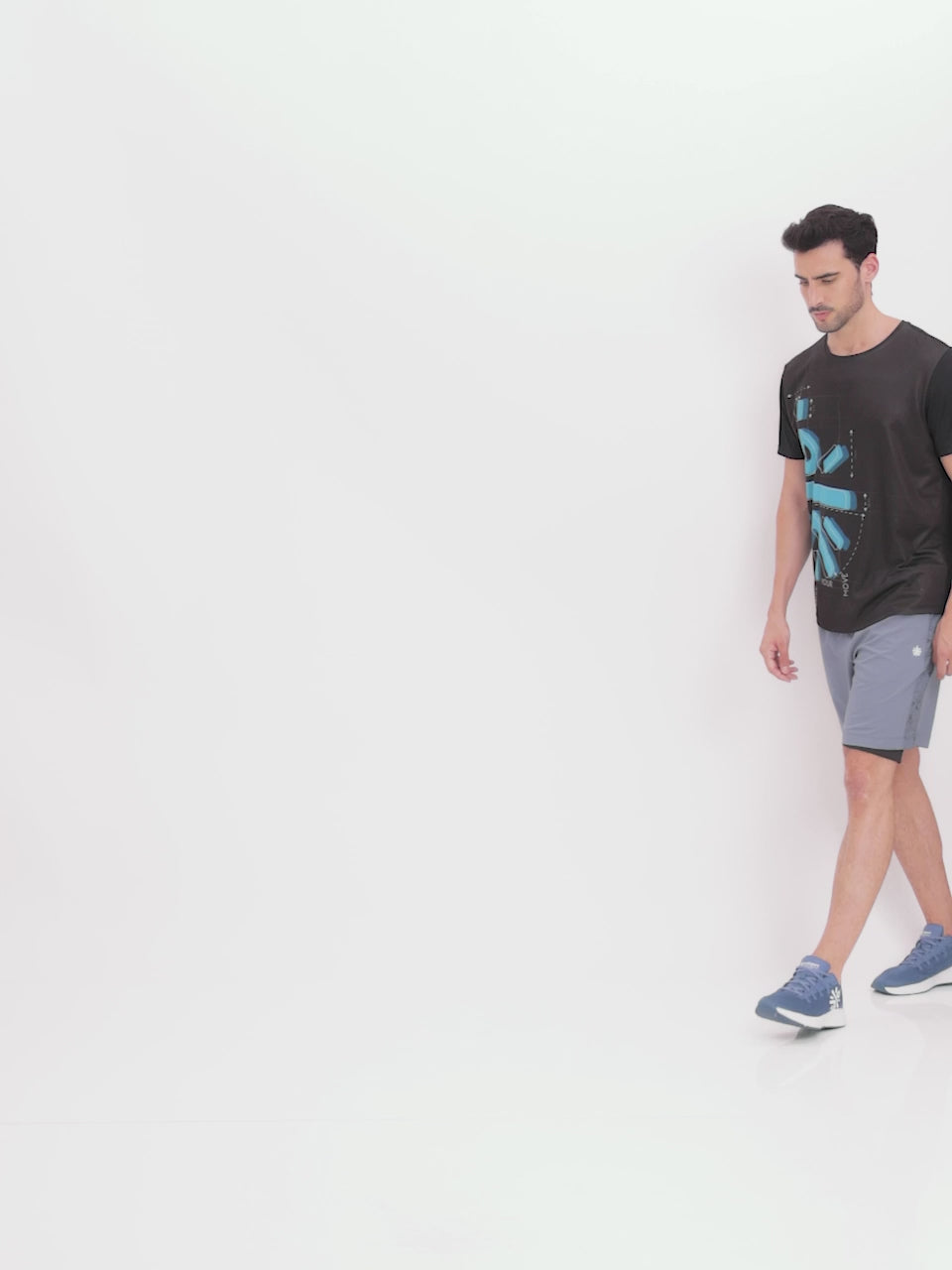cult Firebird Men Running Shoes - Dusky Blue
